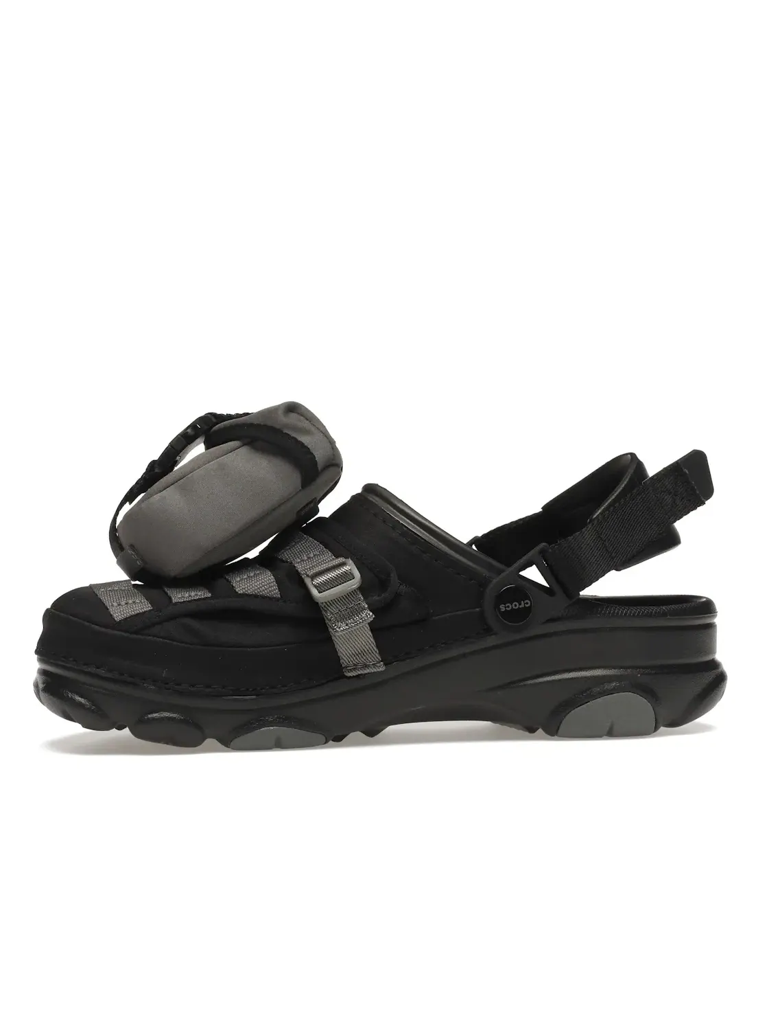 Мужские сабо из коллекции BEAMS Crocs Bespoke Classic All-Terrain Crocs — изображение 3 из 4, черный/серый
