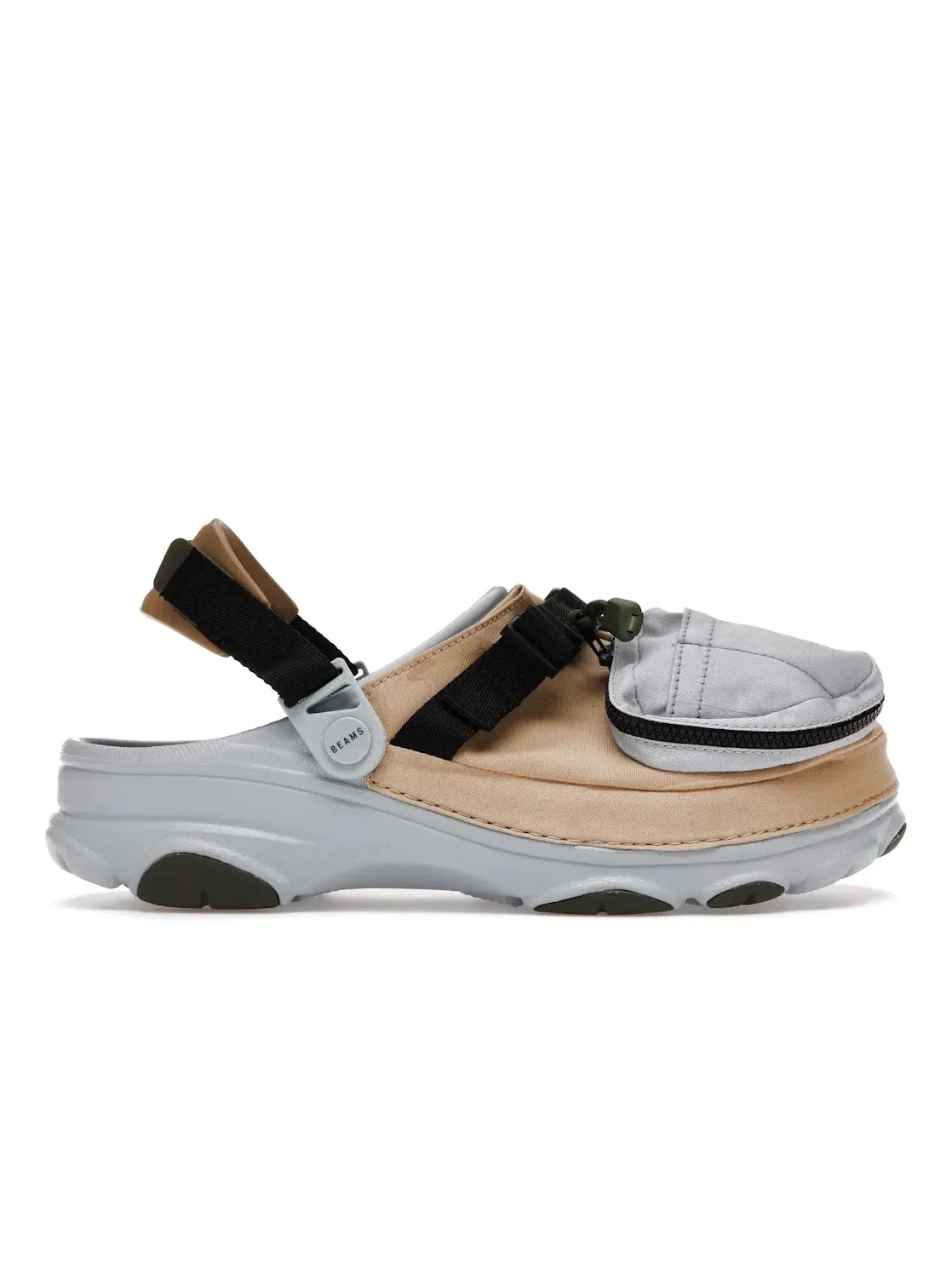 Мужские сабо Crocs Bespoke Classic All-Terrain — изображение 1 из 4, бежевый/серый