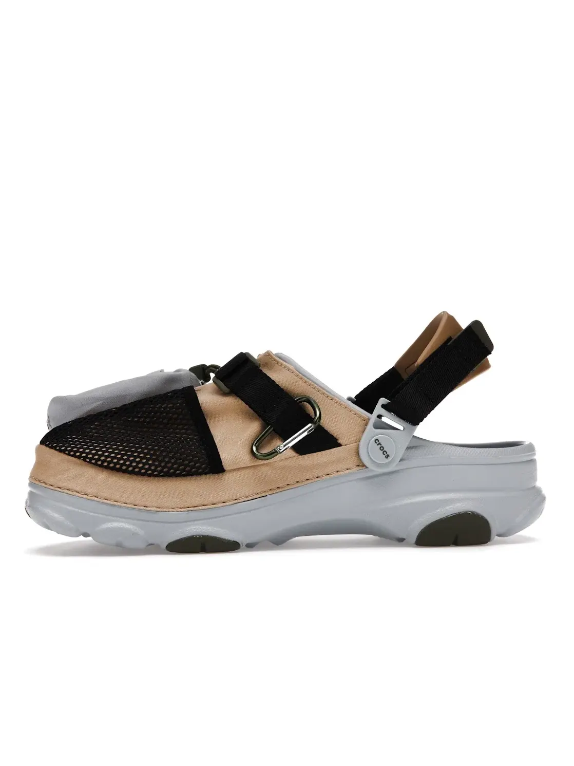 Мужские сабо Crocs Bespoke Classic All-Terrain — изображение 3 из 4, бежевый/серый
