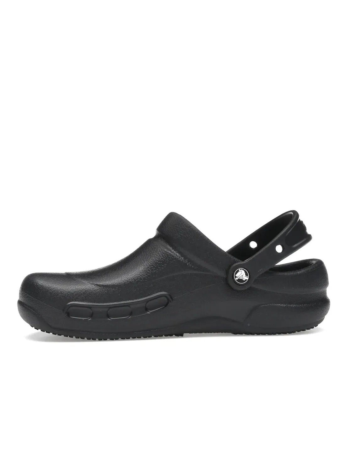 Мужские клоги Crocs Bistro Slip Resistant Work Clog — изображение 3 из 4, черный