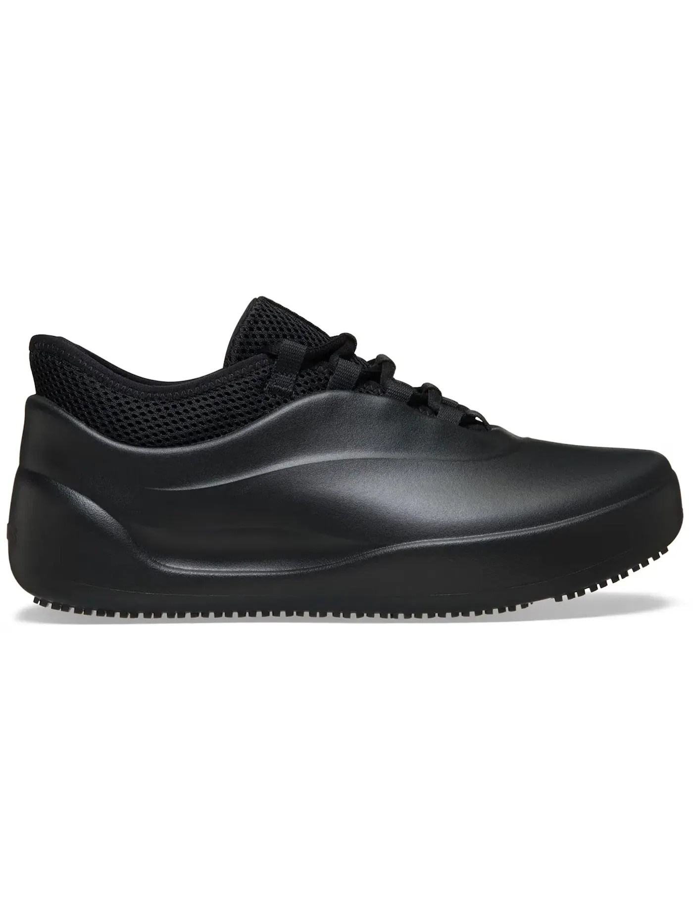Мужские кроссовки с закрытым носком Crocs Bistro Work Sneaker — изображение 1 из 2, черный