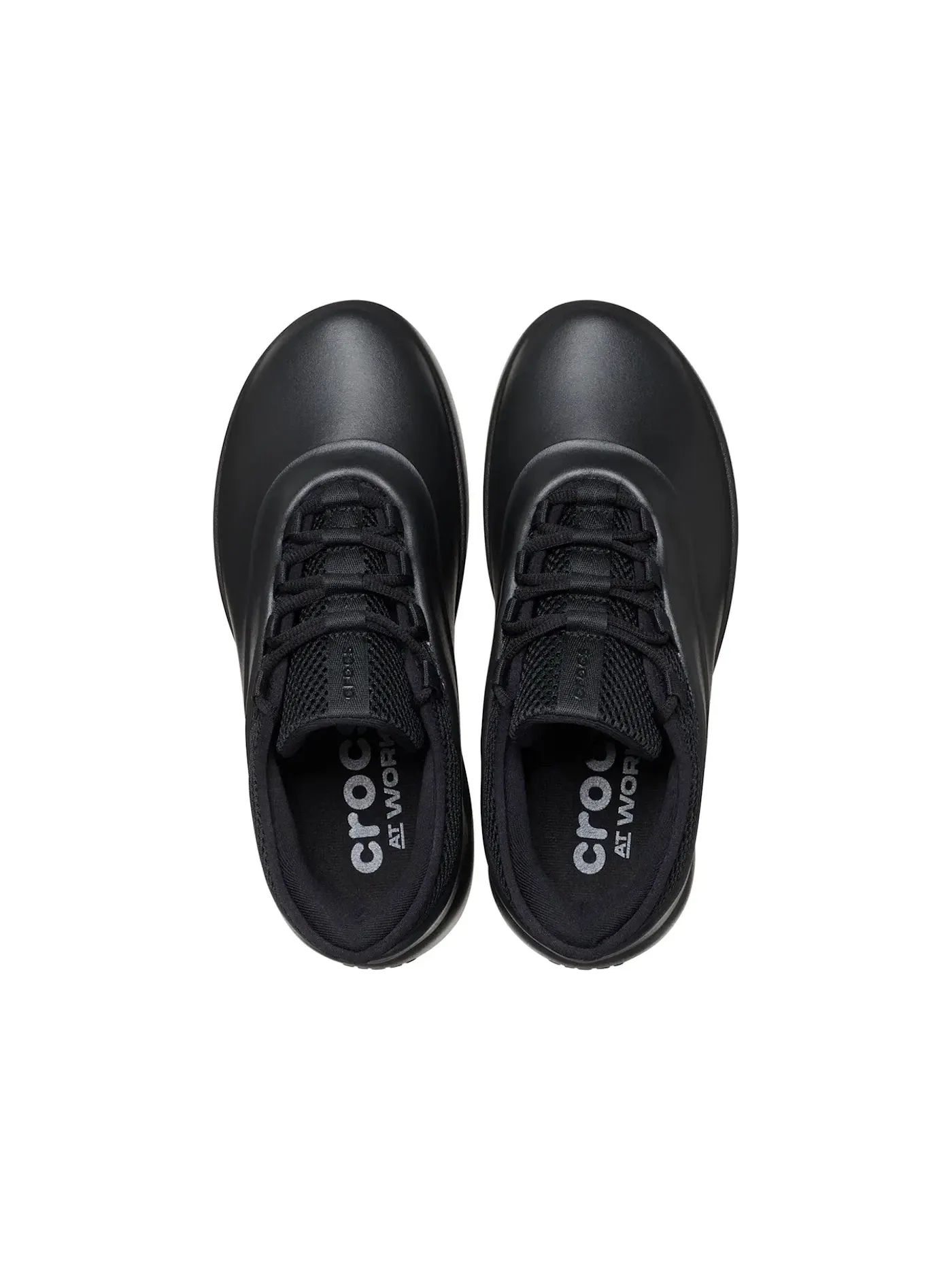 Мужские кроссовки с закрытым носком Crocs Bistro Work Sneaker — изображение 2 из 2, черный