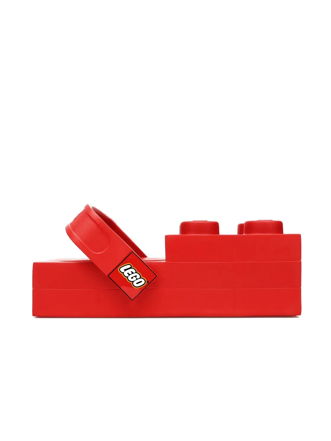 Мужские сабо Brick Clog Crocs — изображение 1 из 4, красный