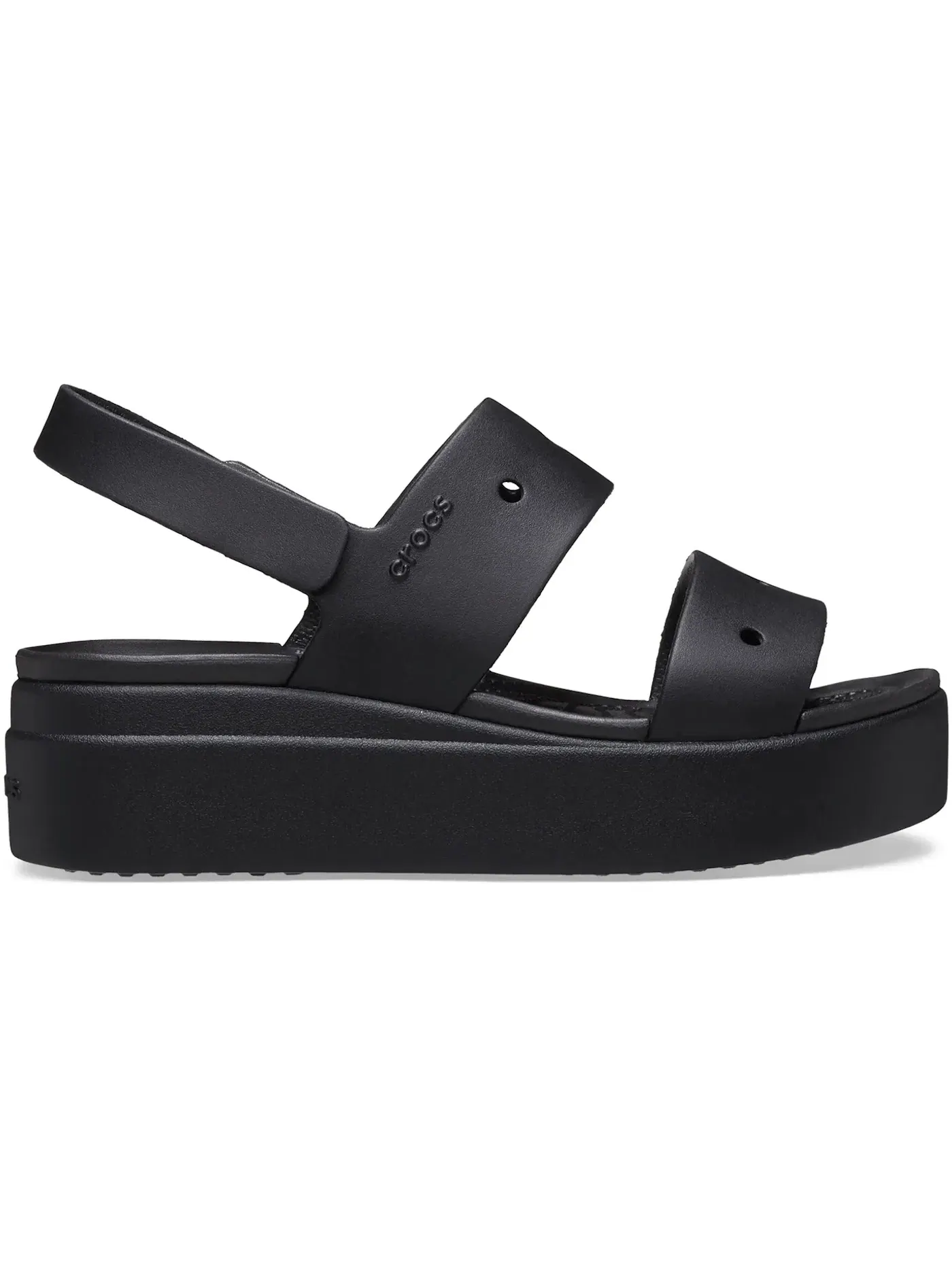 Женские сандалии с ремешками Crocs Brooklyn 4U — изображение 1 из 1, черный