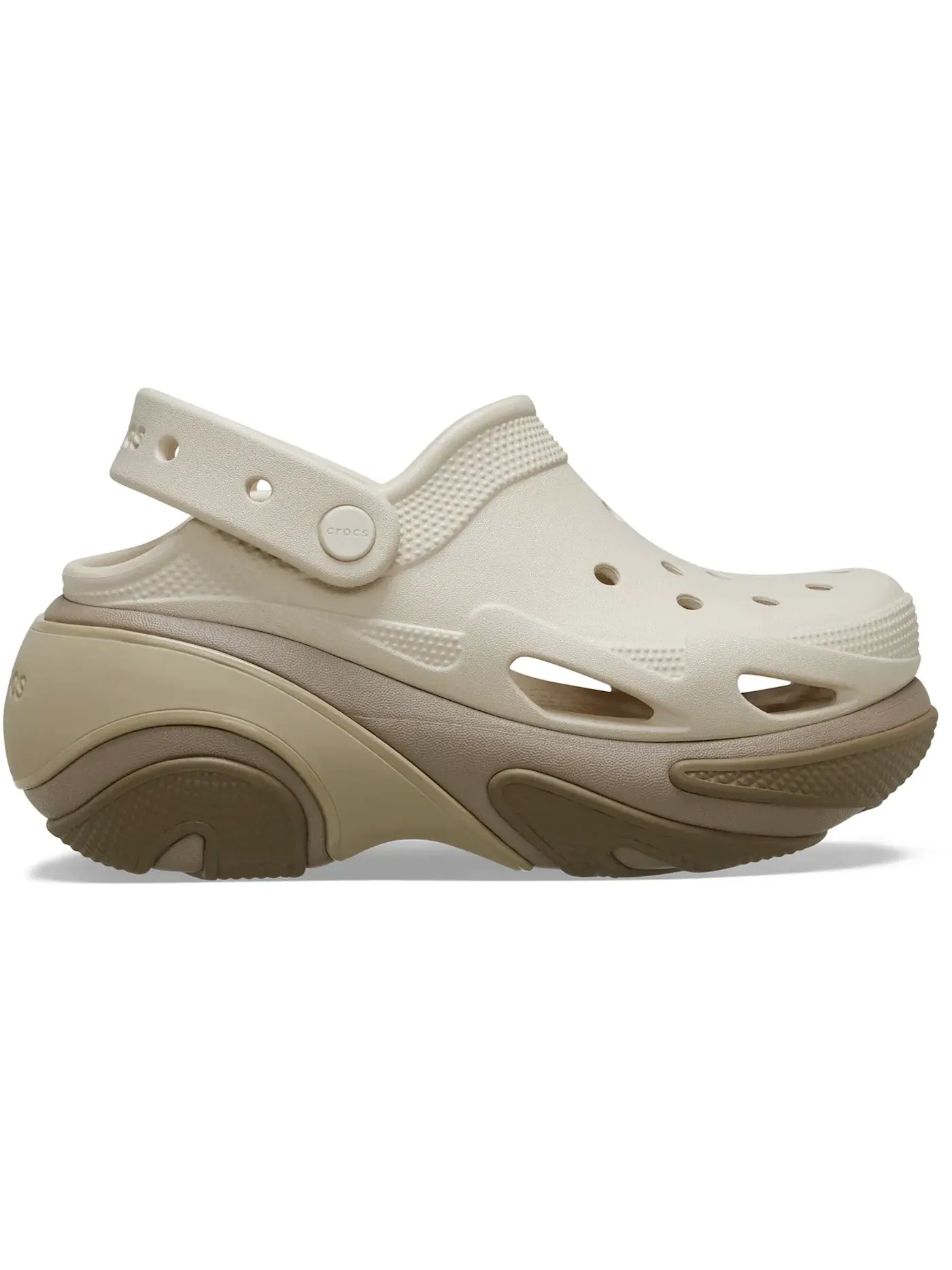 Мужские сабо Bubble Crush Clog Crocs — изображение 1 из 1, тауп