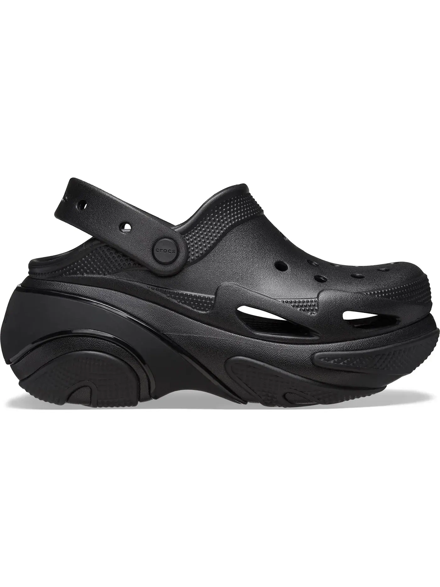 Мужские сабо Bubble Crush Clog Crocs — изображение 1 из 2, черный