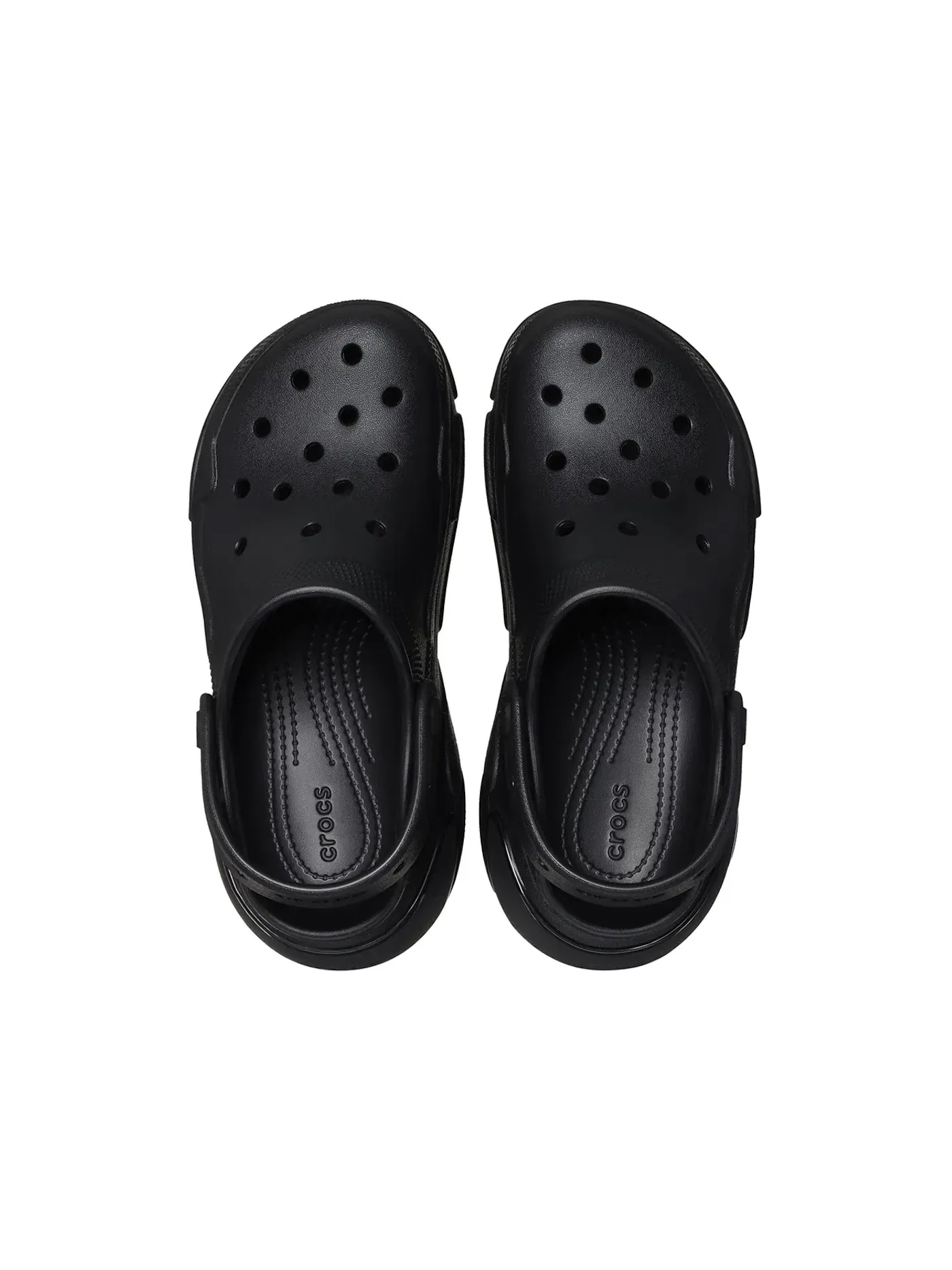 Мужские сабо Bubble Crush Clog Crocs — изображение 2 из 2, черный