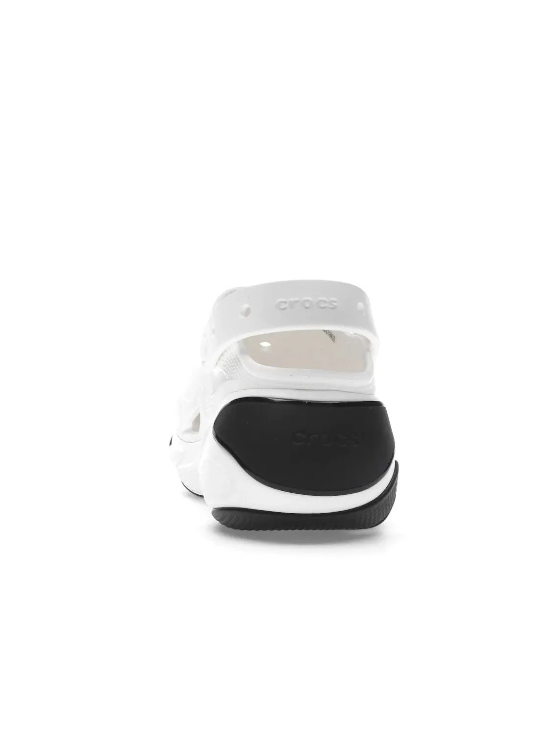 Мужские клоги Bubble Crush Clog Crocs — изображение 4 из 4, белый/черный