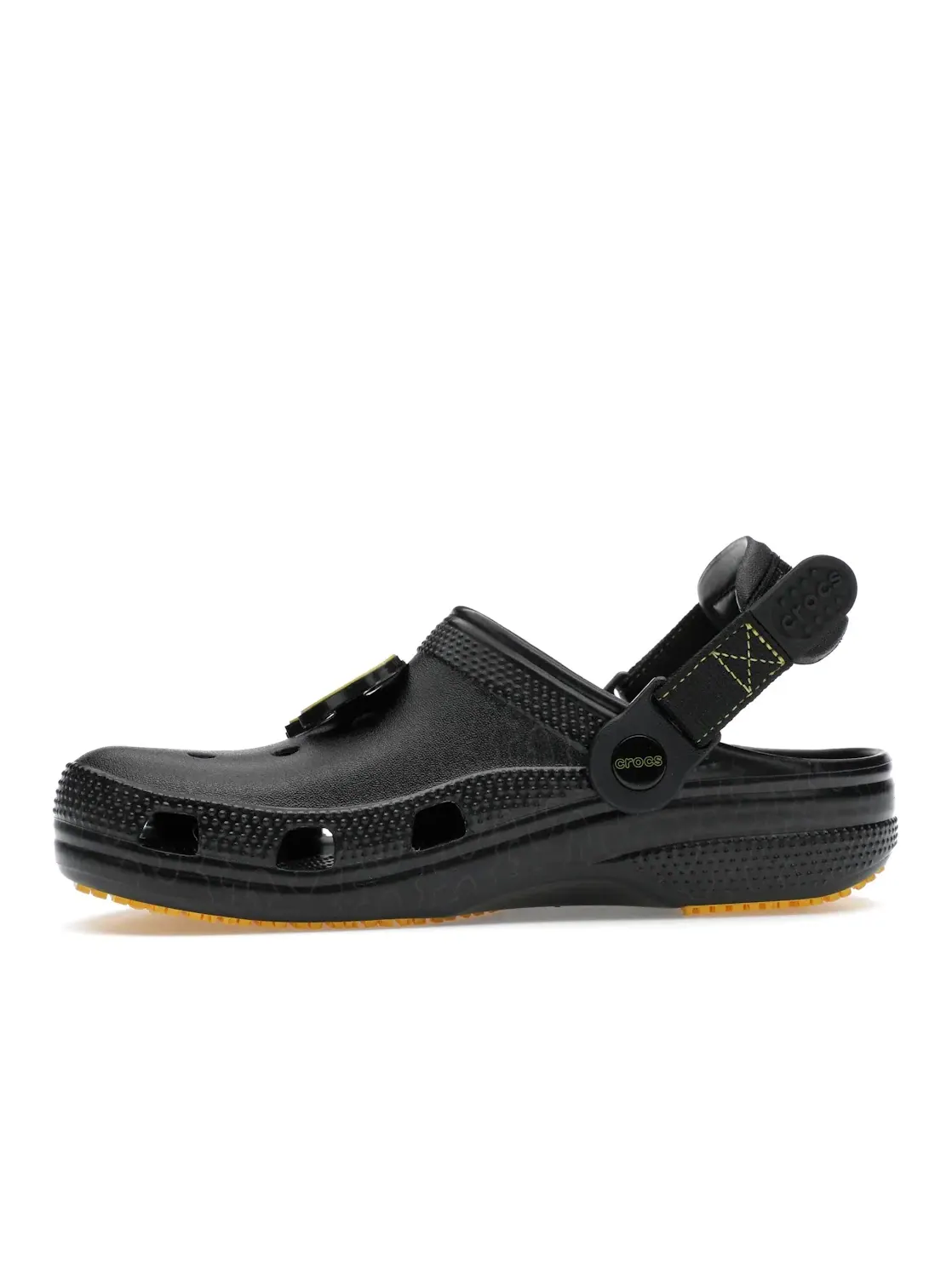Мужские сабо-кроксы Classic Batman Crocs — изображение 3 из 4, черный