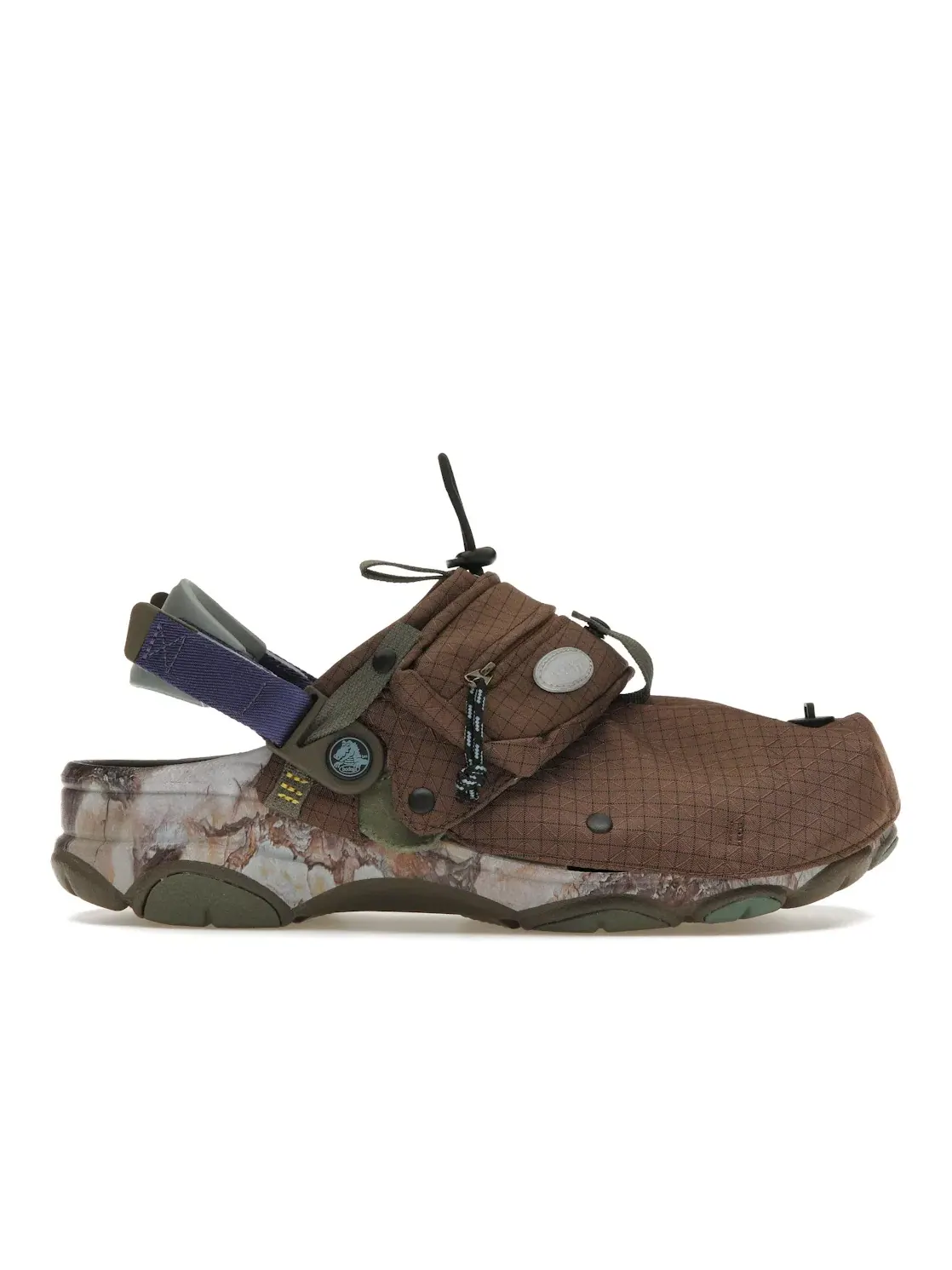 Мужские сабо с камуфляжным принтом Crocs Classic All-Terrain Clog 2.0 NICT-TECH, Rustic Sedona — изображение 1 из 4