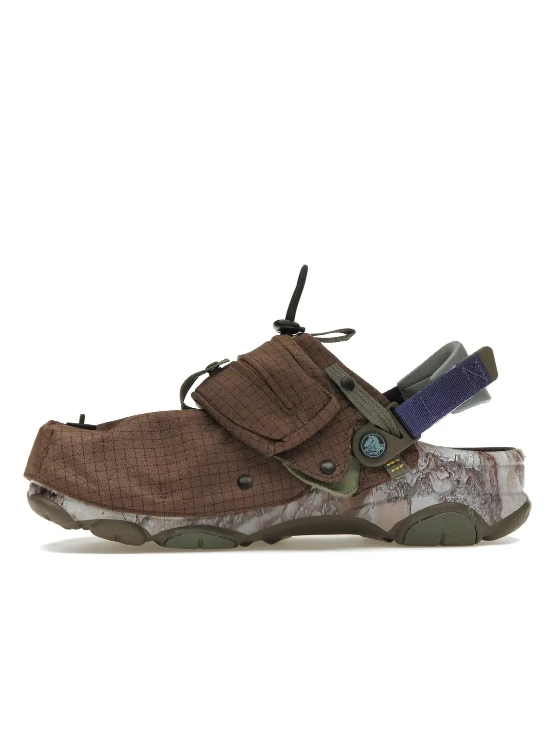 Мужские сабо с камуфляжным принтом Crocs Classic All-Terrain Clog 2.0 NICT-TECH, Rustic Sedona — изображение 3 из 4