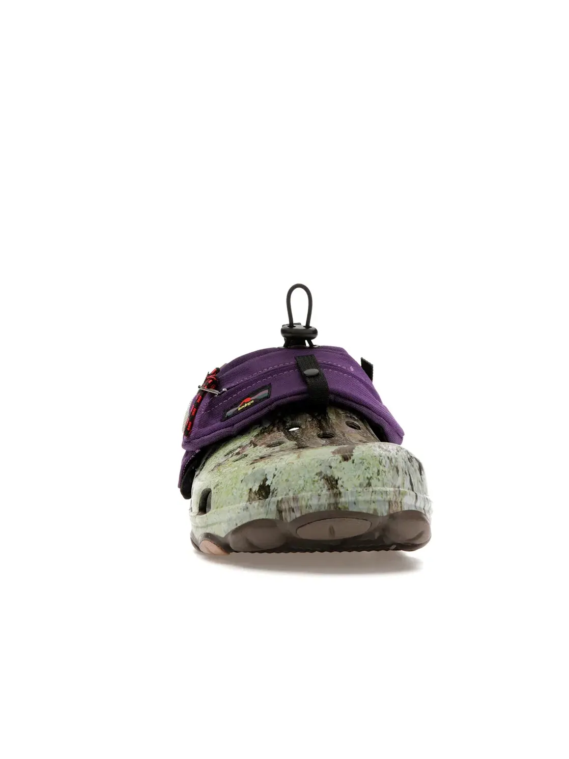 Мужские сабо с принтом Crocs Classic All-Terrain Clog Bodega NICT-TECH — изображение 2 из 4, зеленый/фиолетовый