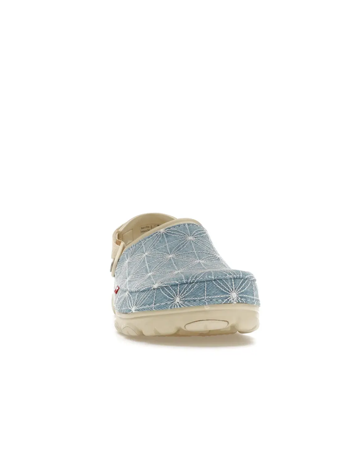 Мужские сабо All-Terrain с вышивкой сашико Crocs — изображение 2 из 4, синий