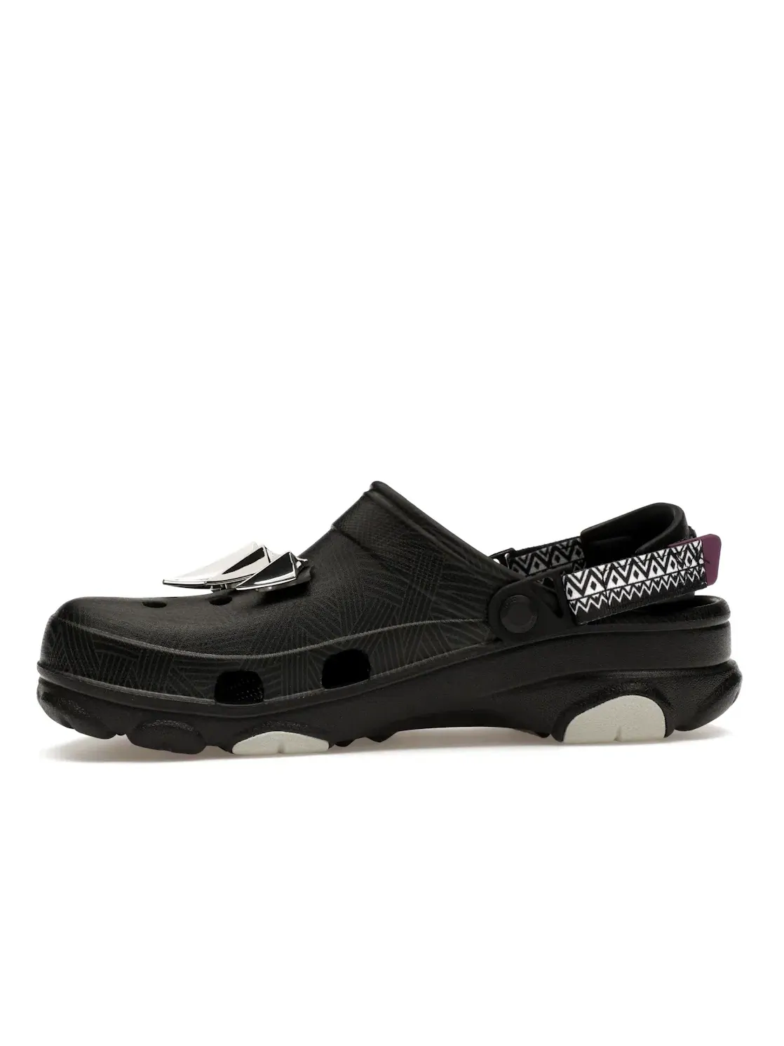 Мужские сабо из Croslite для активного отдыха Crocs Classic All-Terrain Clog — изображение 3 из 4, черный/мульти
