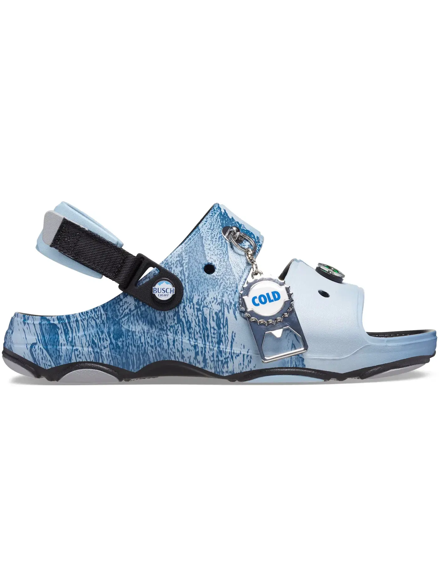 Мужские сандалии с ремешками Classic All-Terrain Crocs — изображение 1 из 1, темно-синий/серый/синий