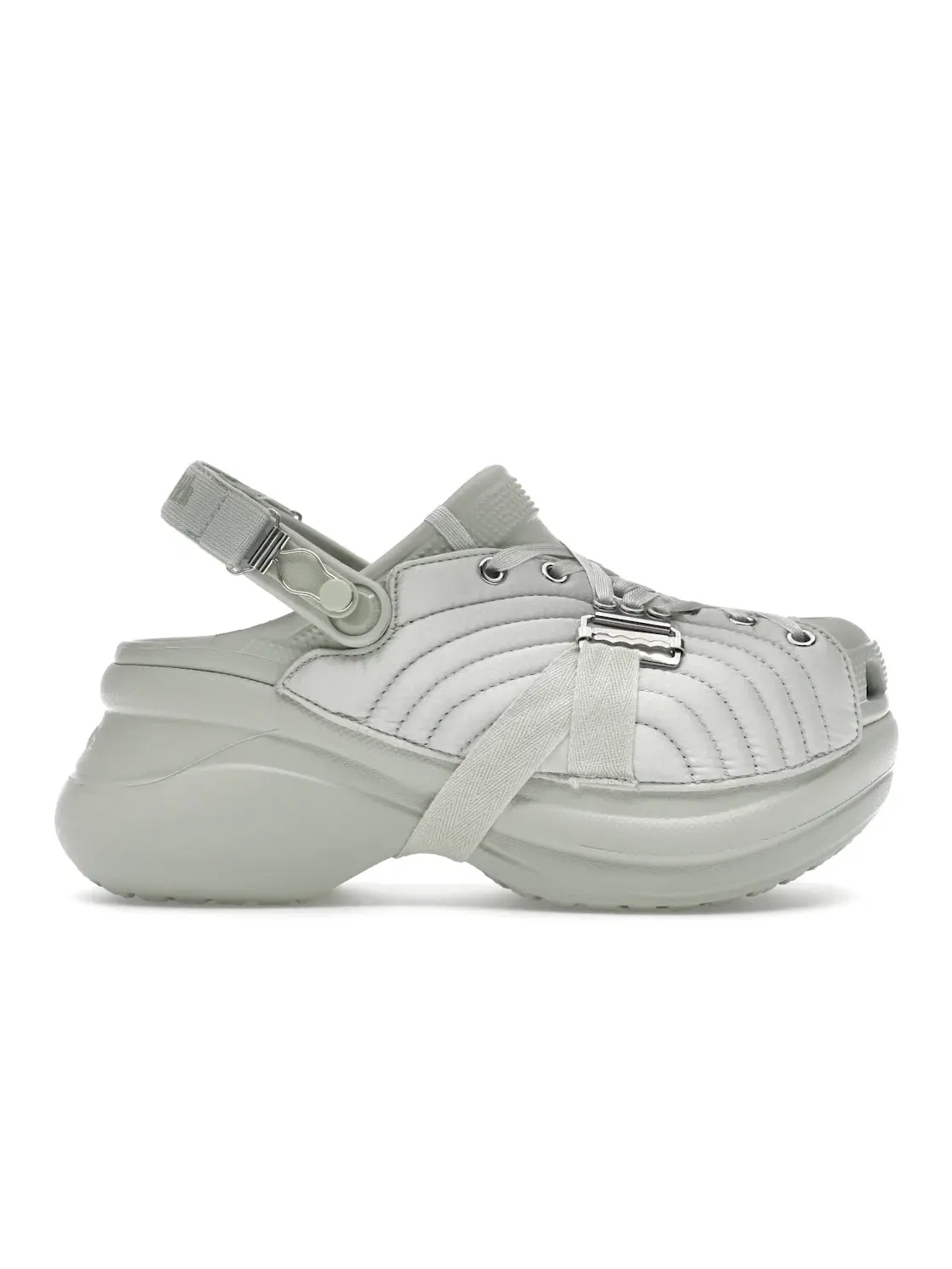 Женские сабо-сандалии с принтом Crocs Classic Bae Clog — изображение 1 из 4, гипс