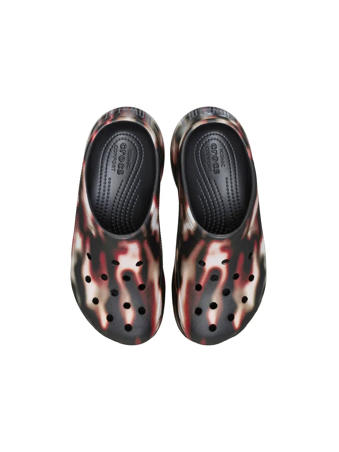 Женские сабо-клоги Mowalola Crocs — изображение 2 из 2, черный