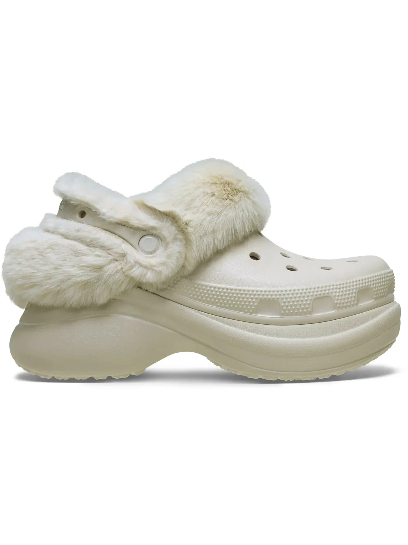 Женские сабо с утеплением Classic Bae Lined Clog Crocs — изображение 1 из 2, штукатурка