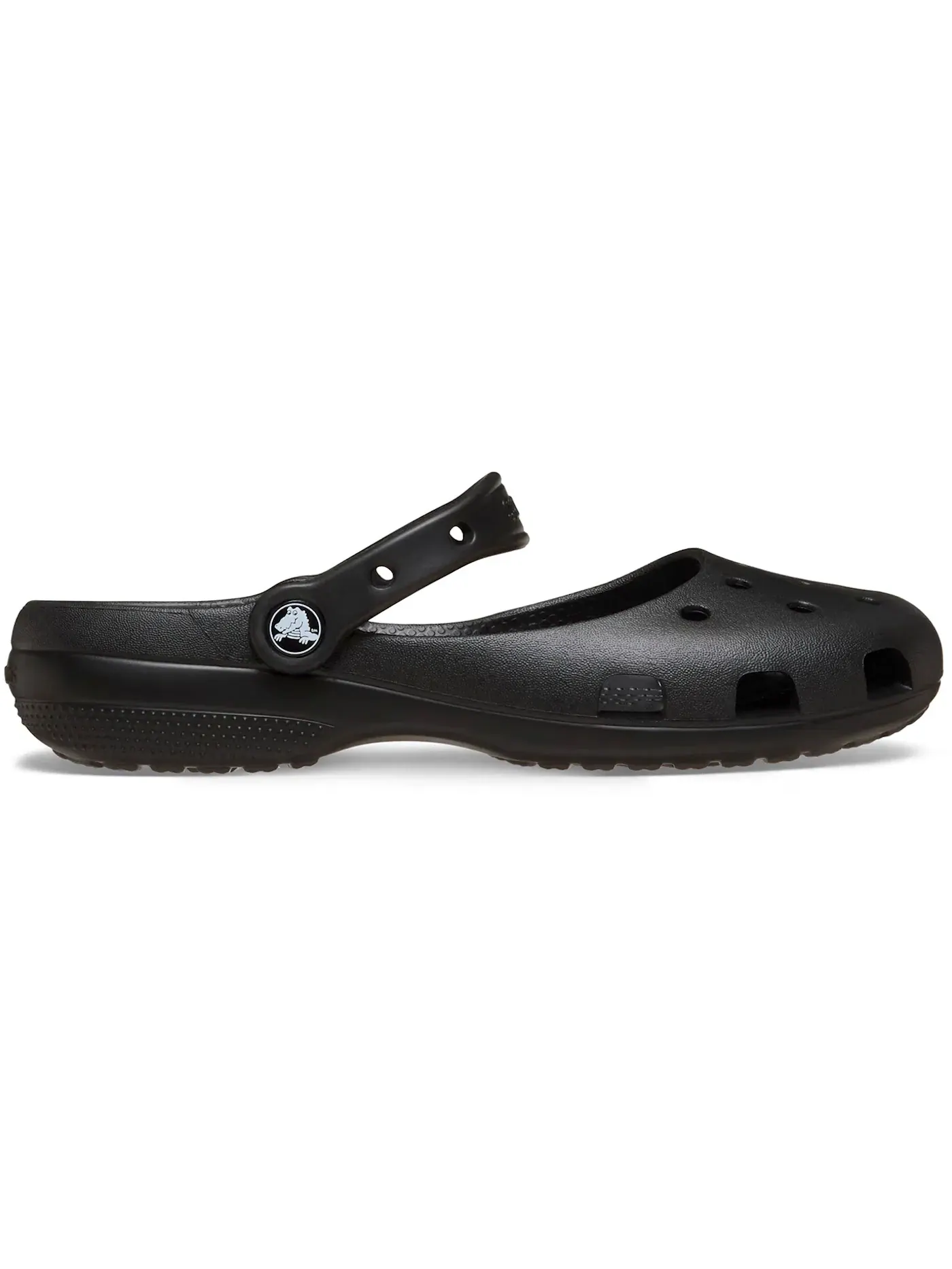 Женская балетка с закрытым носком Crocs Classic Ballet Flat — изображение 1 из 1, черный