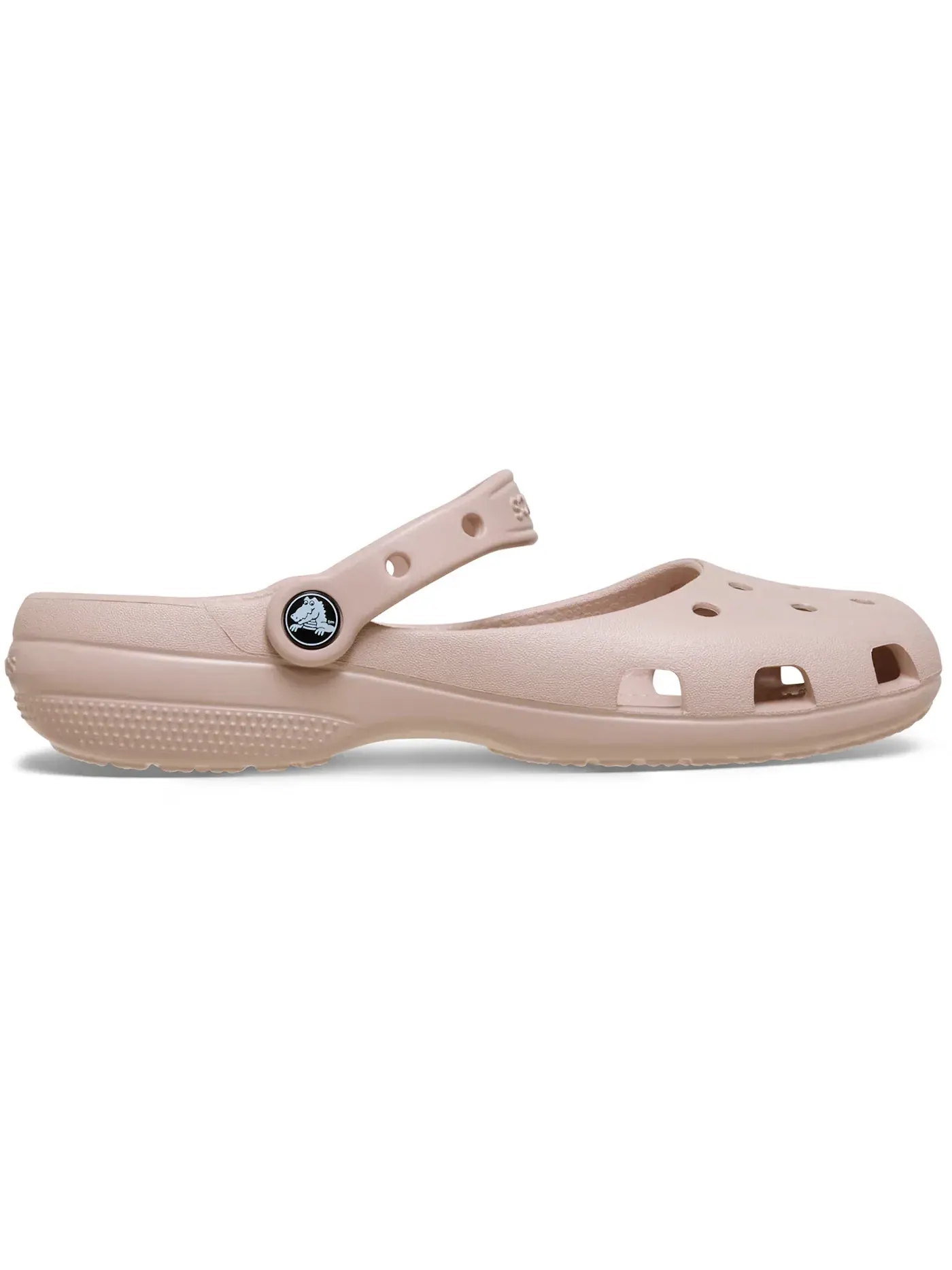 Женская балетка с принтом Crocs Classic Ballet Flat — изображение 1 из 1, серый