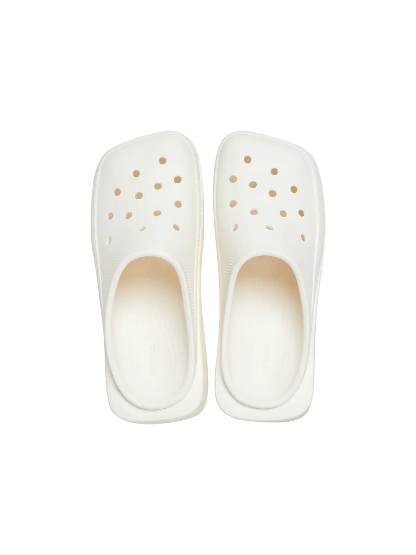 Мужские клоги Crocs Classic Blunt Toe — изображение 2 из 2, мел
