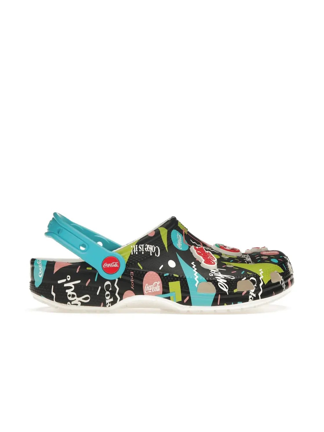 Мужские сабо Classic Clog Crocs — изображение 1 из 4, черный/мульти
