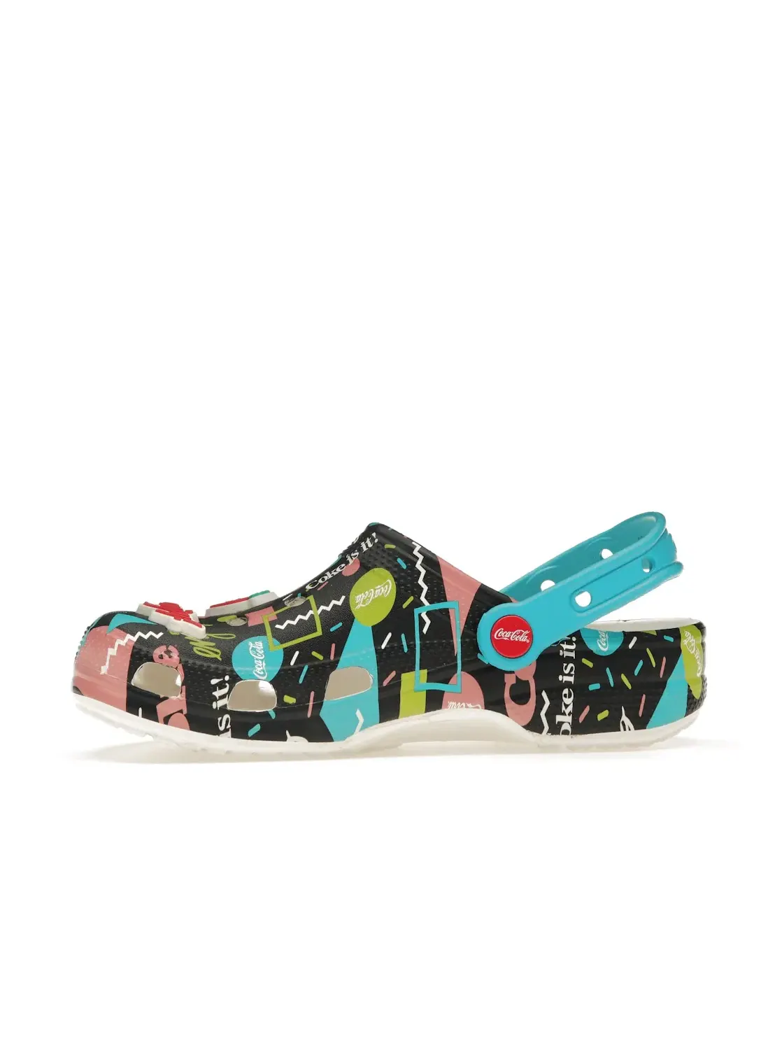 Мужские сабо Classic Clog Crocs — изображение 3 из 4, черный/мульти