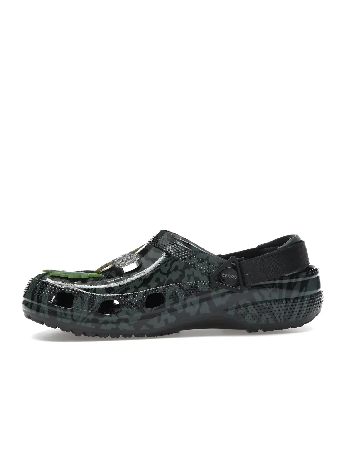Мужские сабо-клоги Crocs Classic Clog Aries Arise — изображение 3 из 4, черный