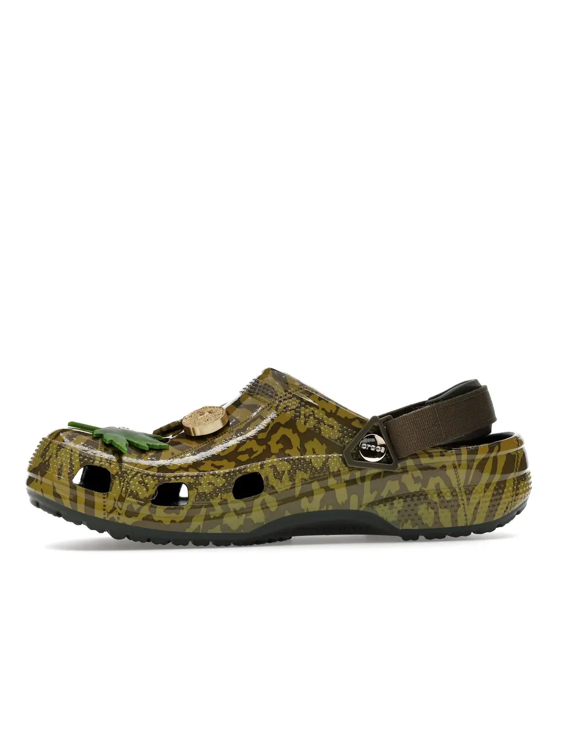 Мужские сабо Classic Clog Crocs — изображение 3 из 4, зеленый