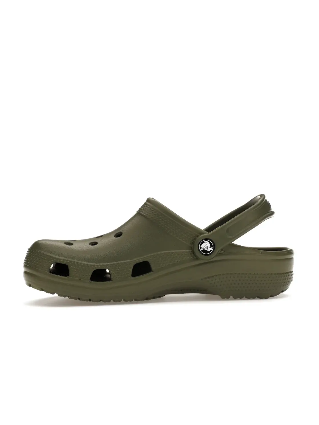 Мужские сабо из материала Croslite Crocs Classic Clog — изображение 3 из 4, зеленый