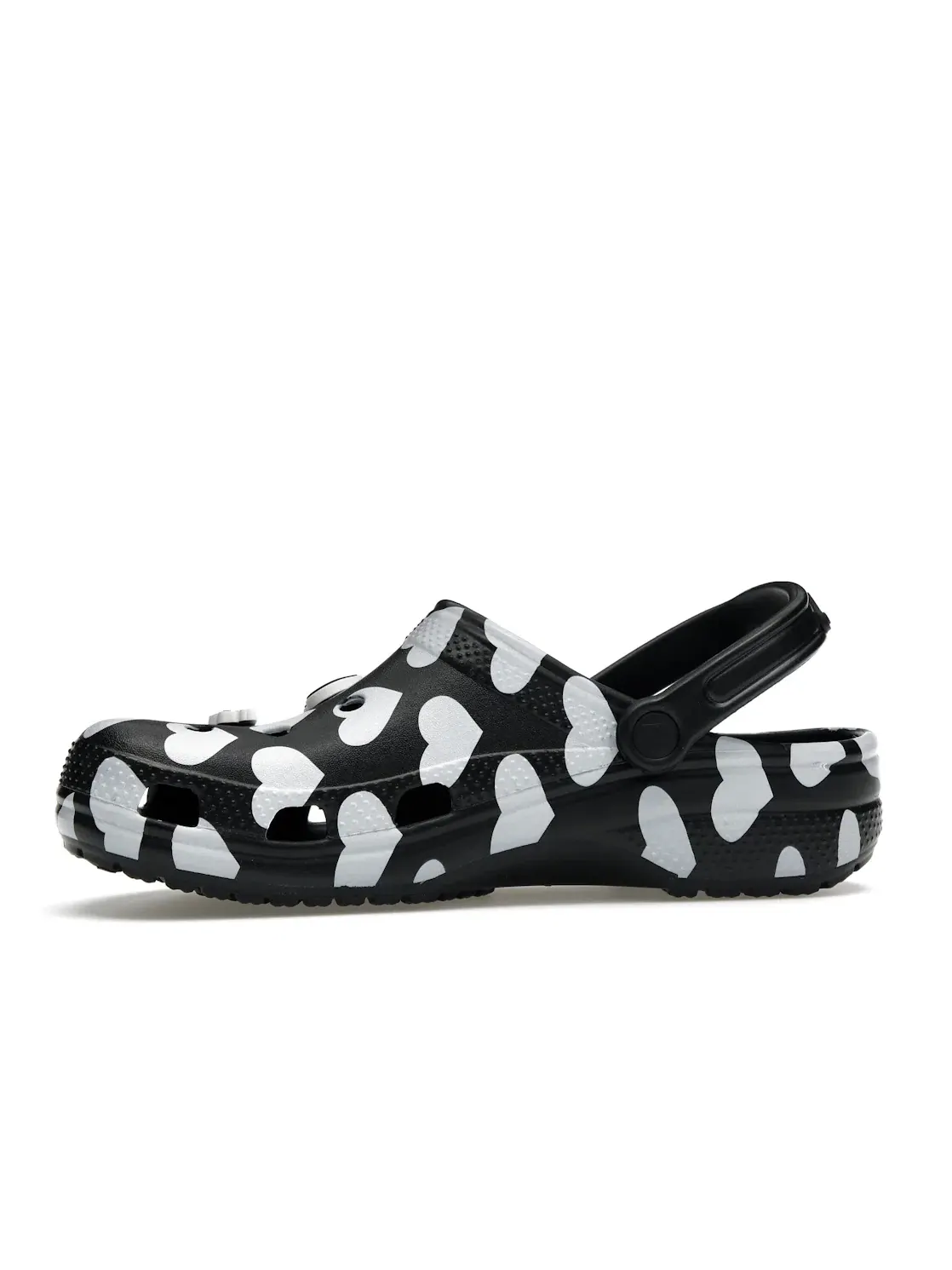 Мужские клоги Crocs Classic Clog Crocs — изображение 3 из 4, черный/белый
