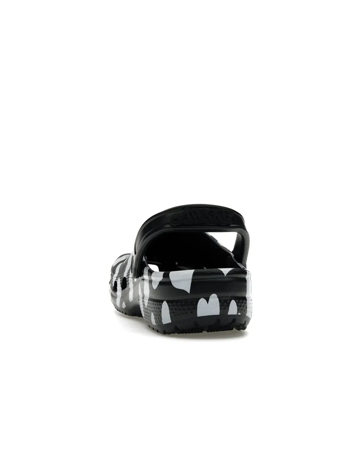 Мужские клоги Crocs Classic Clog Crocs — изображение 4 из 4, черный/белый