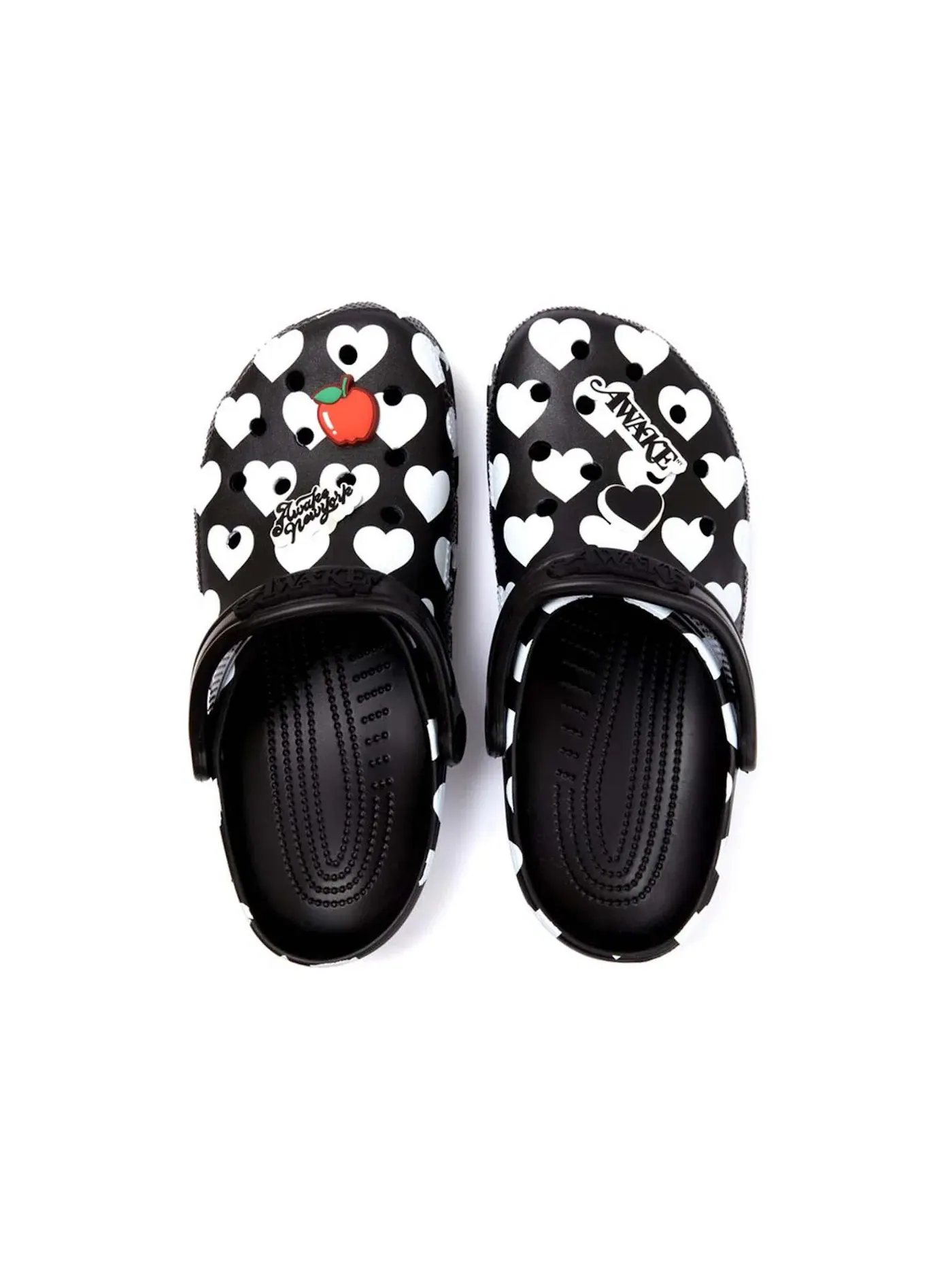 Детские клоги Classic Clog Crocs — изображение 2 из 2, черный/белый