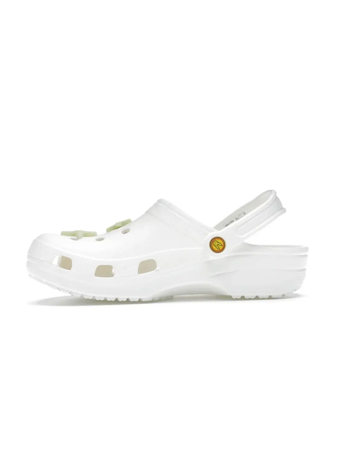 Мужские клоги Crocs Classic Clog Bad Bunny — изображение 3 из 4, белый/---темный