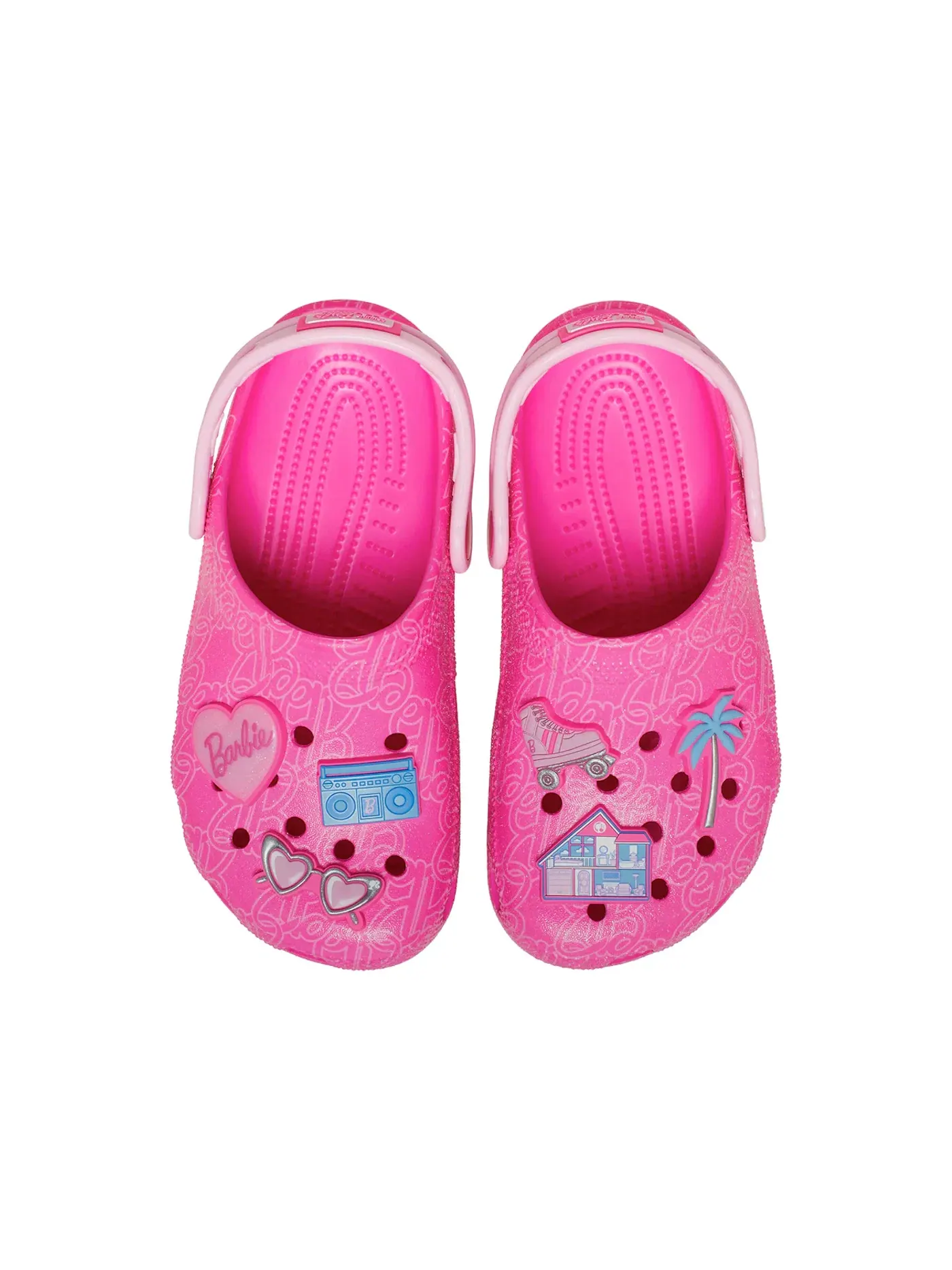 Детские сабо-клоги Crocs Classic Clog Barbie — изображение 2 из 2, розовый