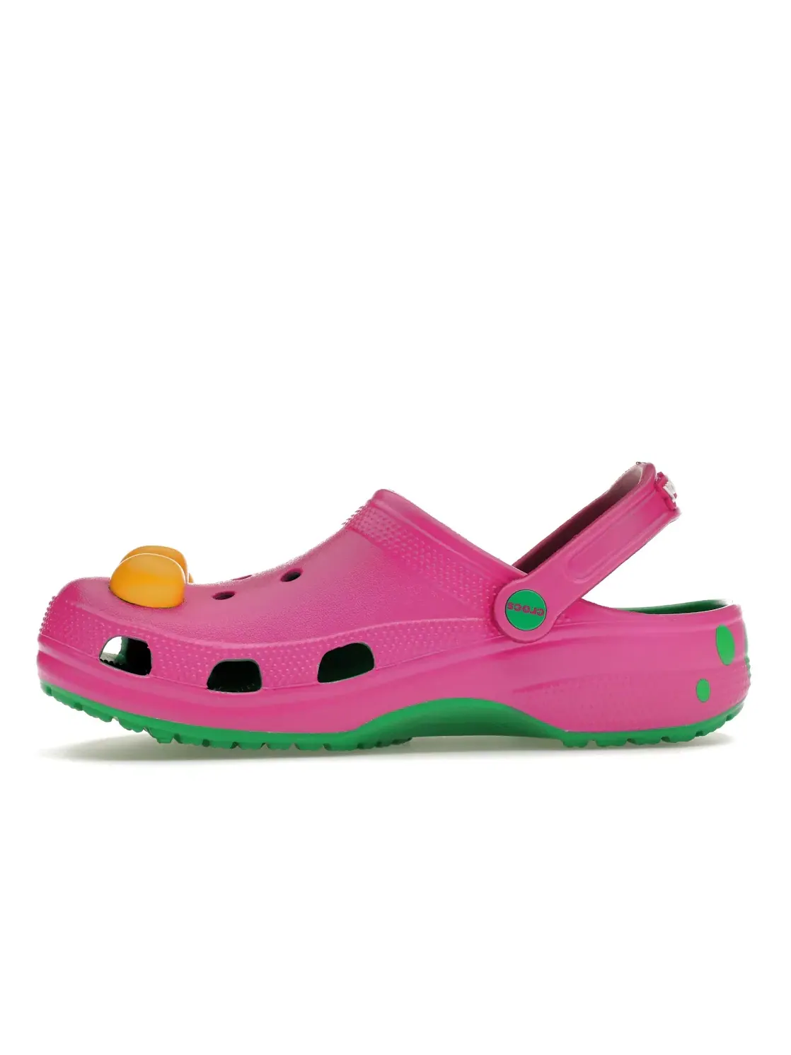 Мужские сабо-клоги Classic Clog Crocs — изображение 3 из 4, зеленый