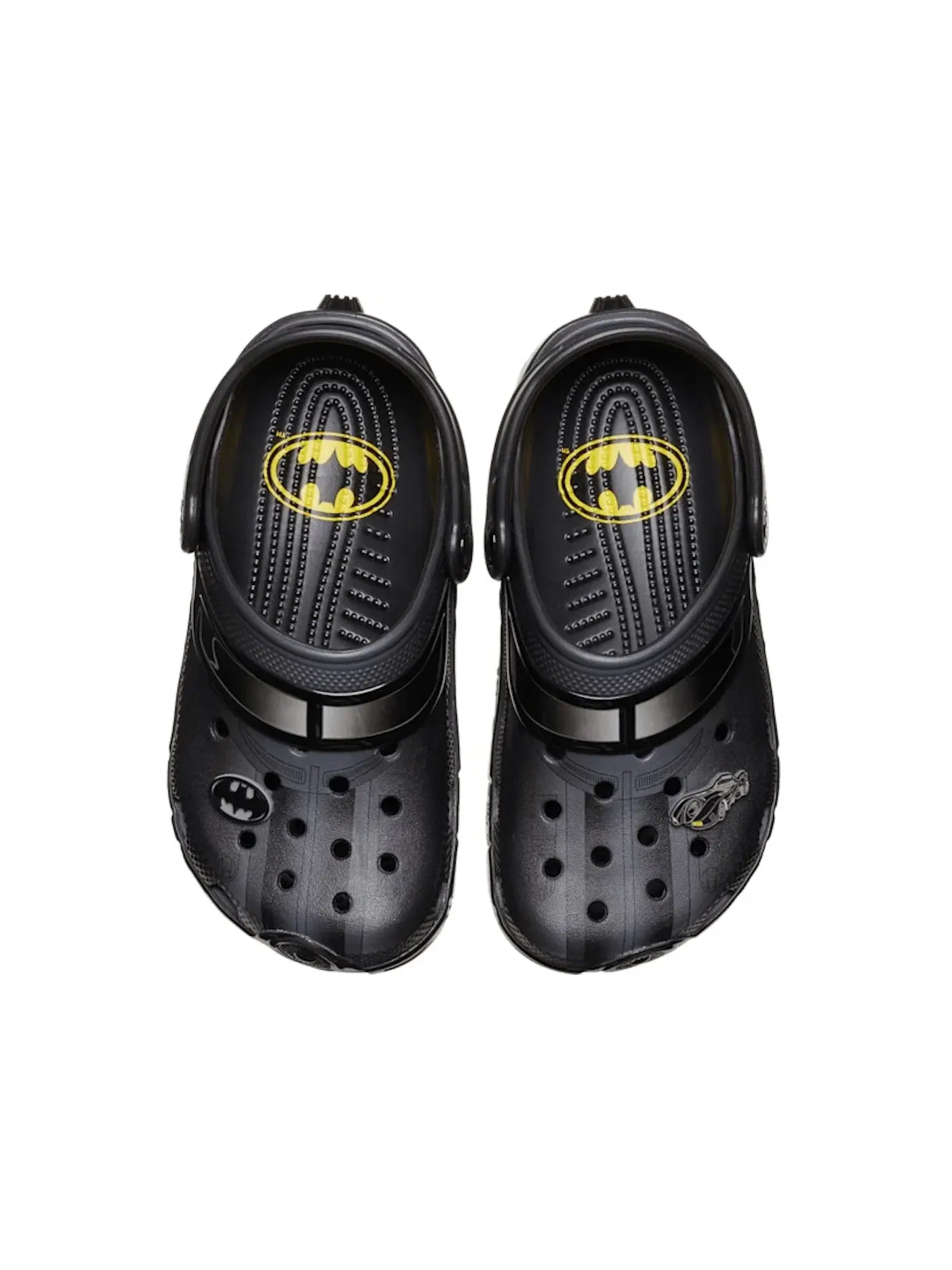 Детские сабо-клоги Batman Batmobile Crocs — изображение 2 из 2, черный/черный