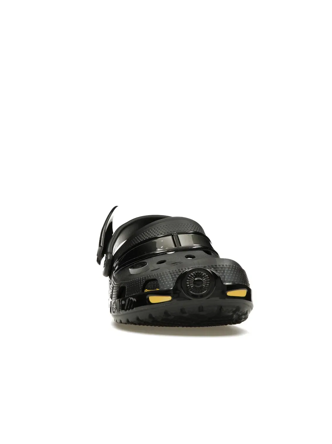 Мужские сабо-клоги с принтом Batmobile Crocs — изображение 2 из 4, черный/желтый