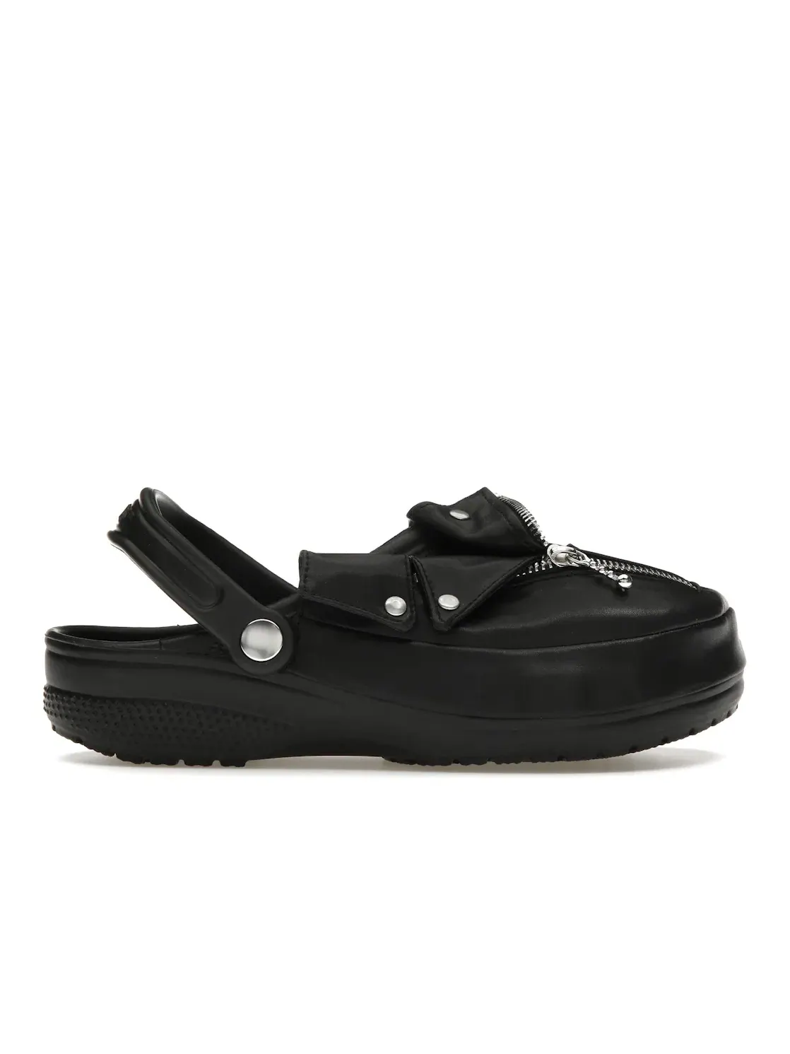 Мужские сабо Crocs Classic Clog — изображение 1 из 4, черный/серебристый