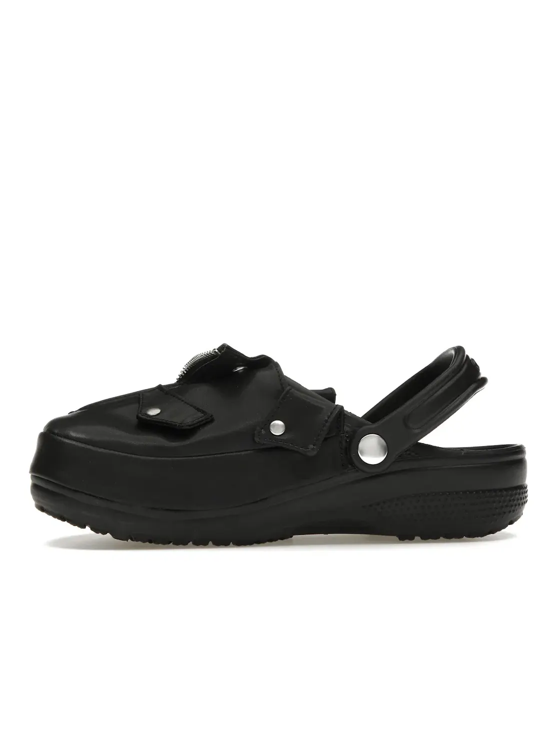 Мужские сабо Crocs Classic Clog — изображение 3 из 4, черный/серебристый