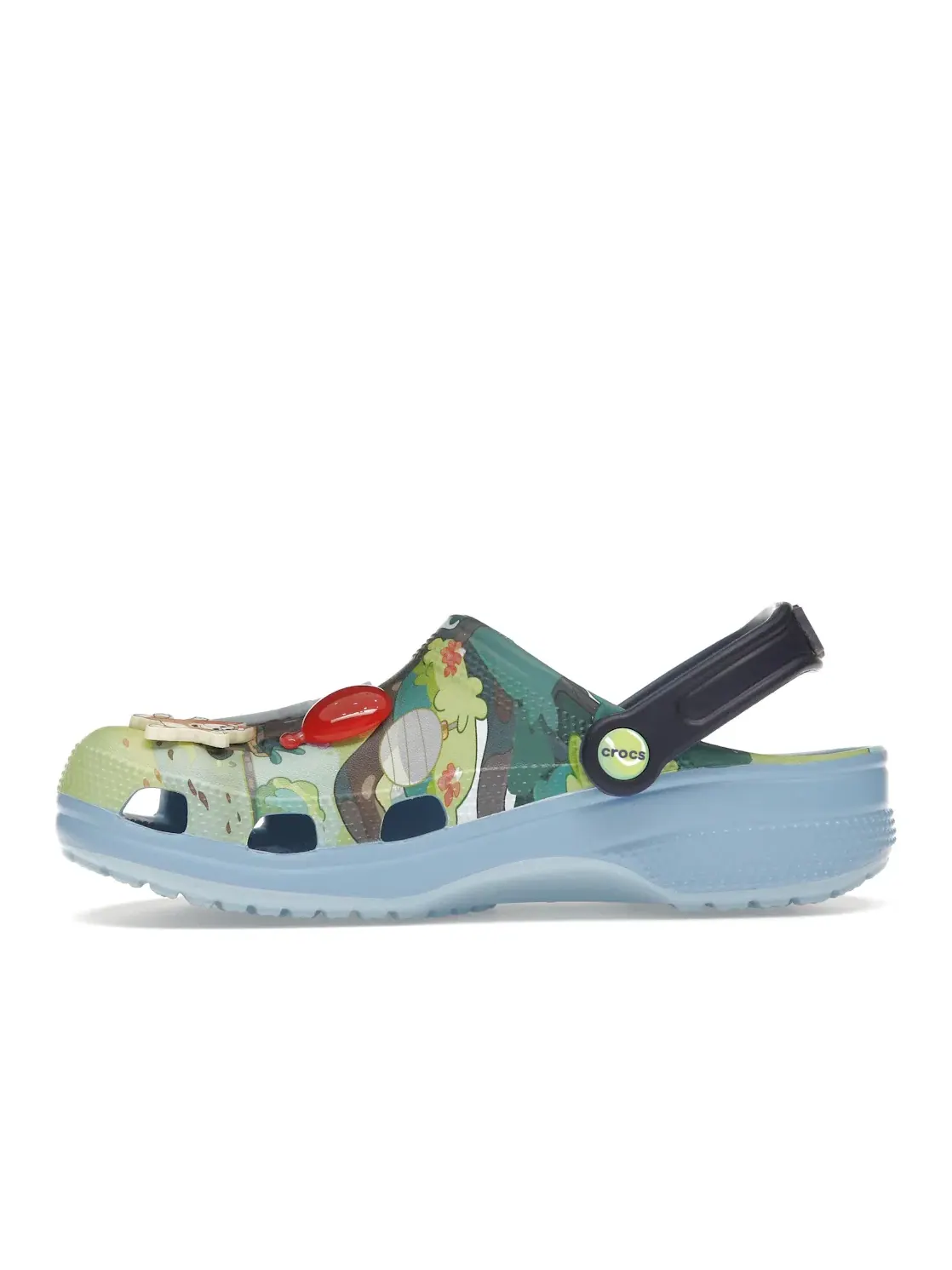 Мужские сабо Classic Clog Crocs — изображение 3 из 4, синий/мульти