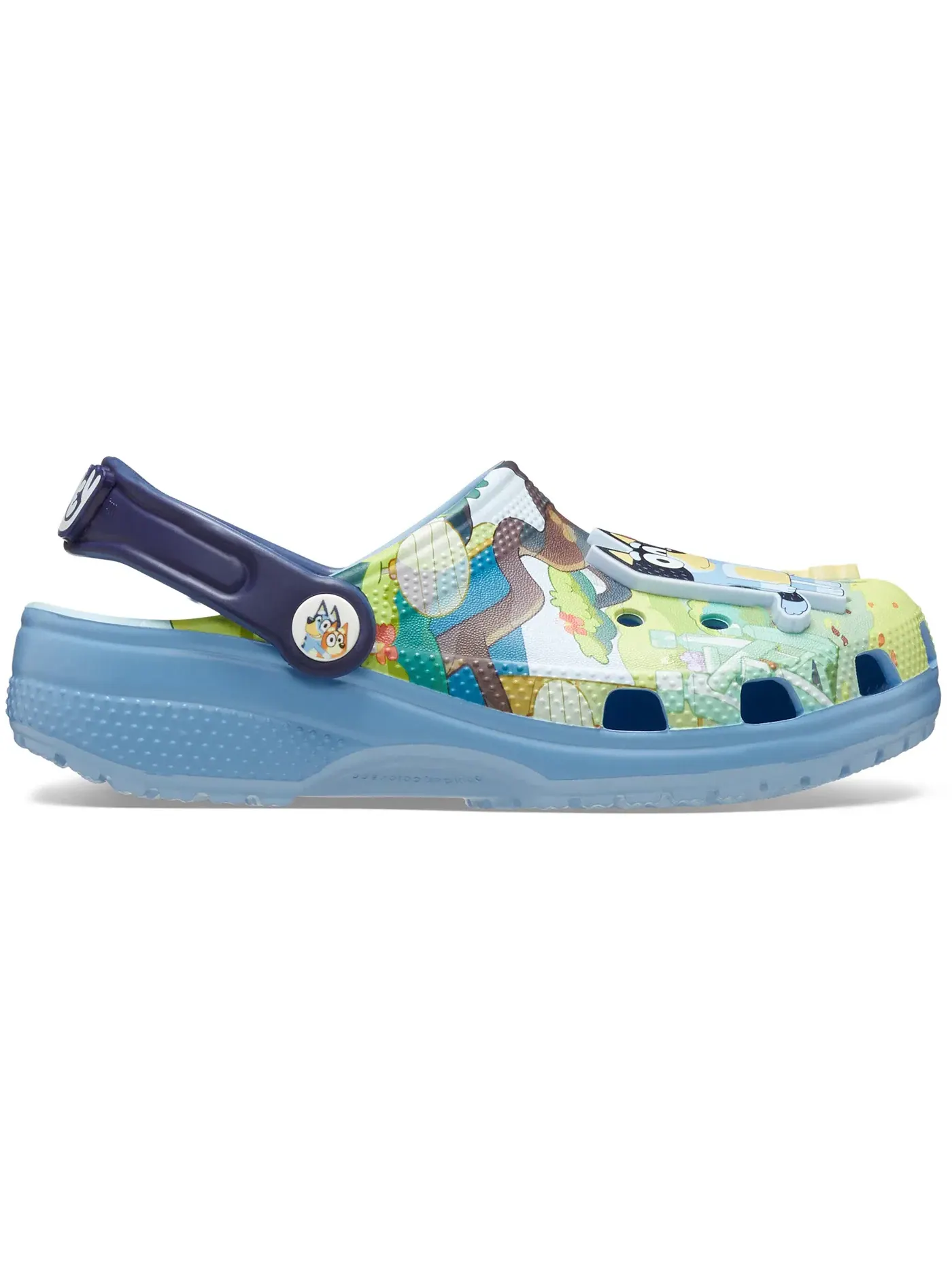 Детские клоги Classic Clog Crocs — изображение 1 из 2, синий мульти
