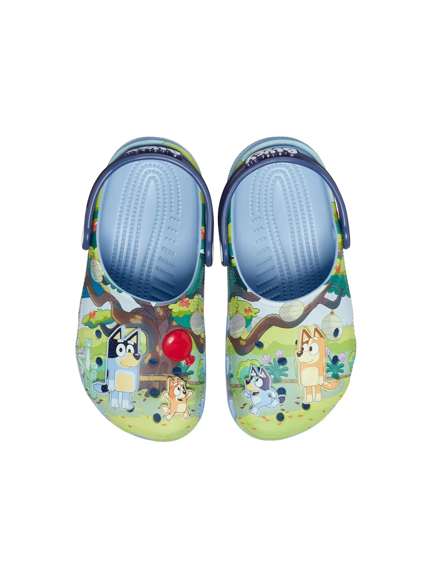 Детские клоги Classic Clog Crocs — изображение 2 из 2, синий мульти