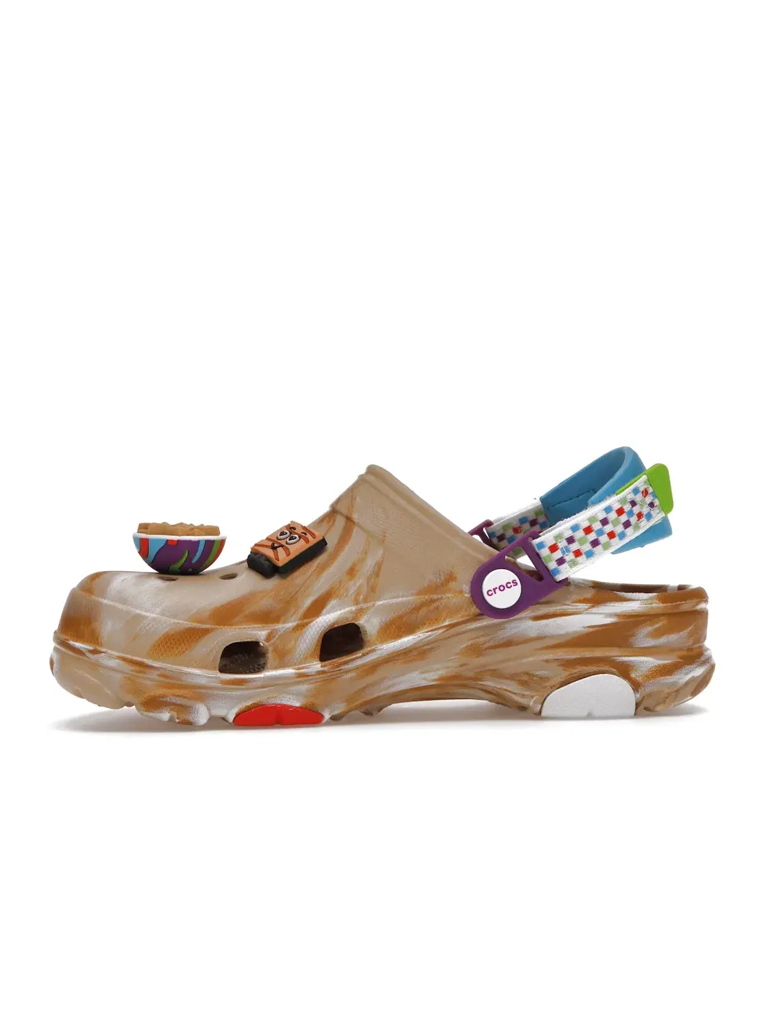 Мужские сабо с мраморным принтом Crocs Classic Clog — изображение 3 из 4