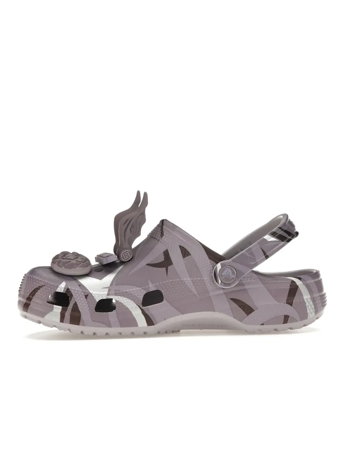 Мужские сабо-клоги Classic Clog Crocs — изображение 3 из 4, фиолетовый