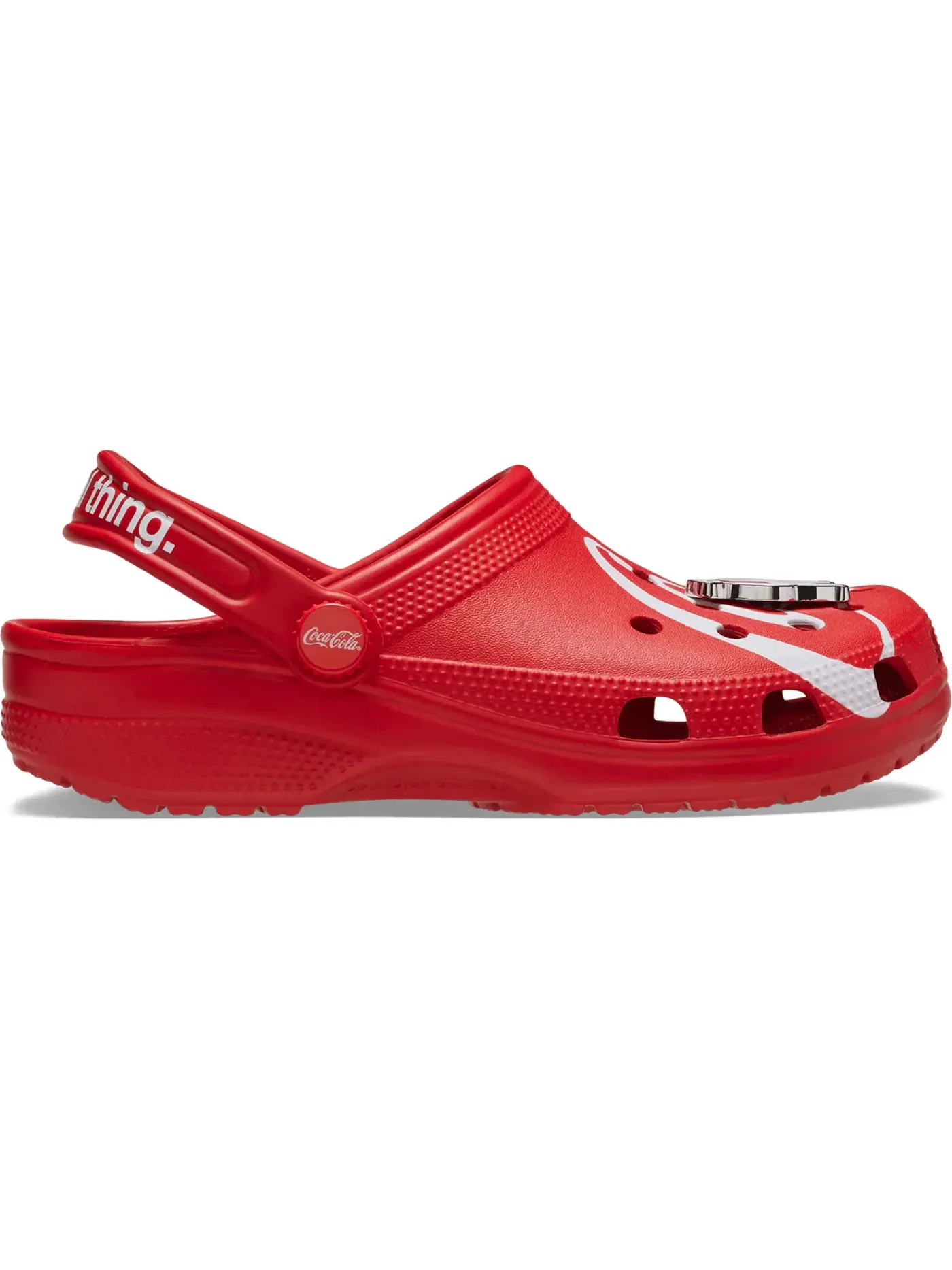 Мужские клоги Coca-Cola Coke Classic Clog Crocs — изображение 1 из 2, красный/белый