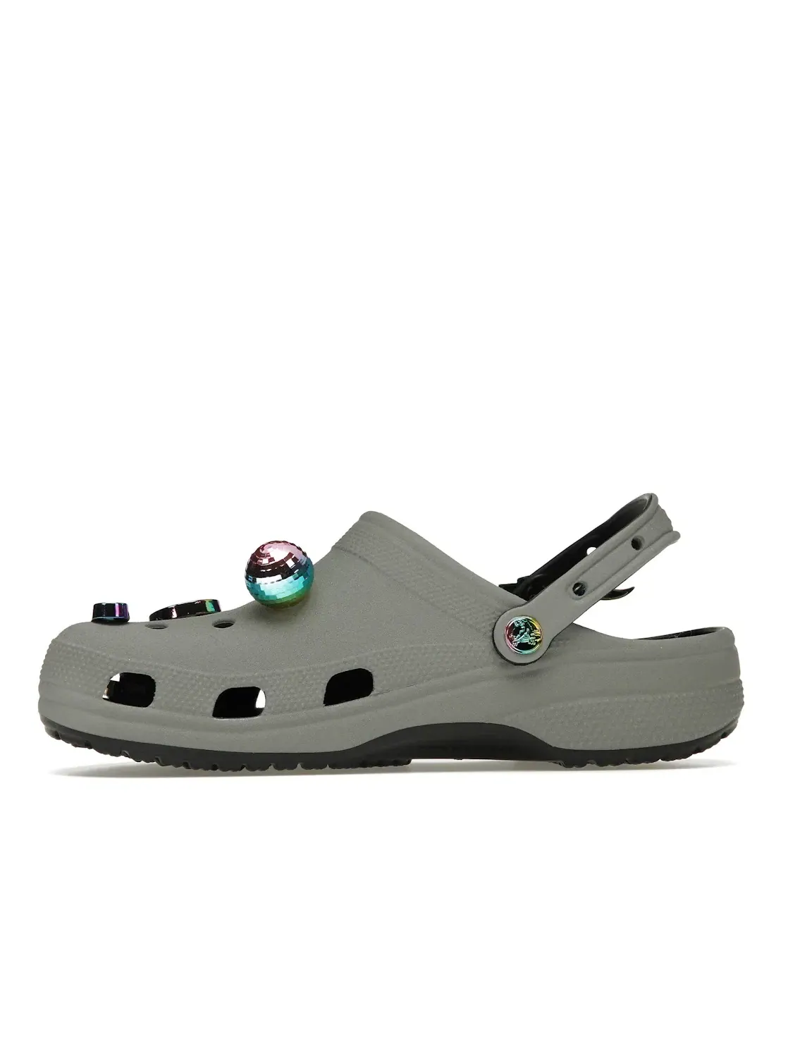Мужские сабо Classic Clog Crocs Day Crocs — изображение 3 из 4, серый мульти