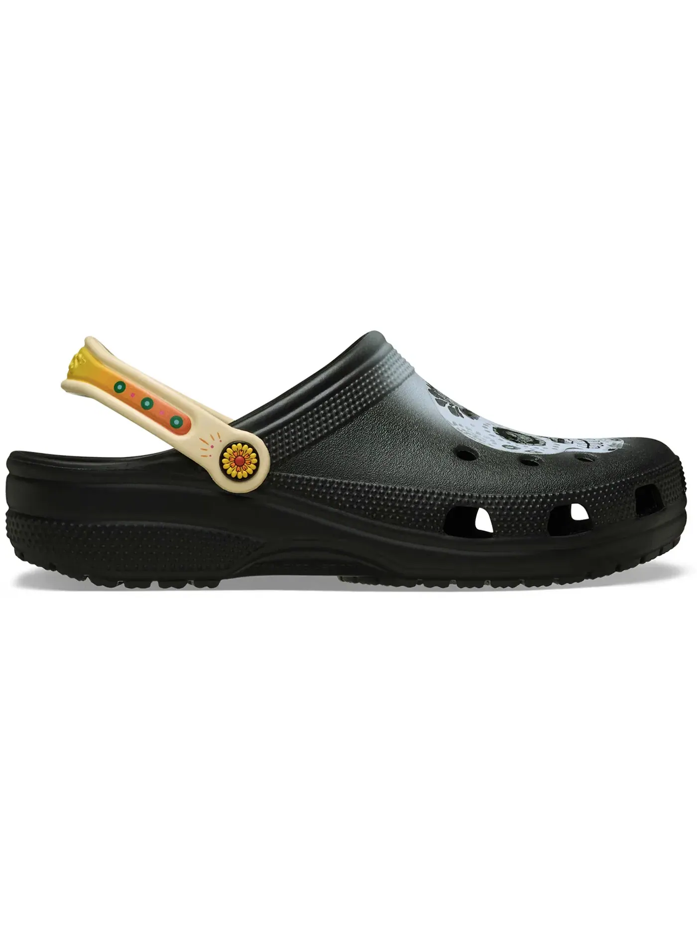 Мужские клоги с принтом Crocs Classic Clog Crocs — изображение 1 из 2, черный/мульти