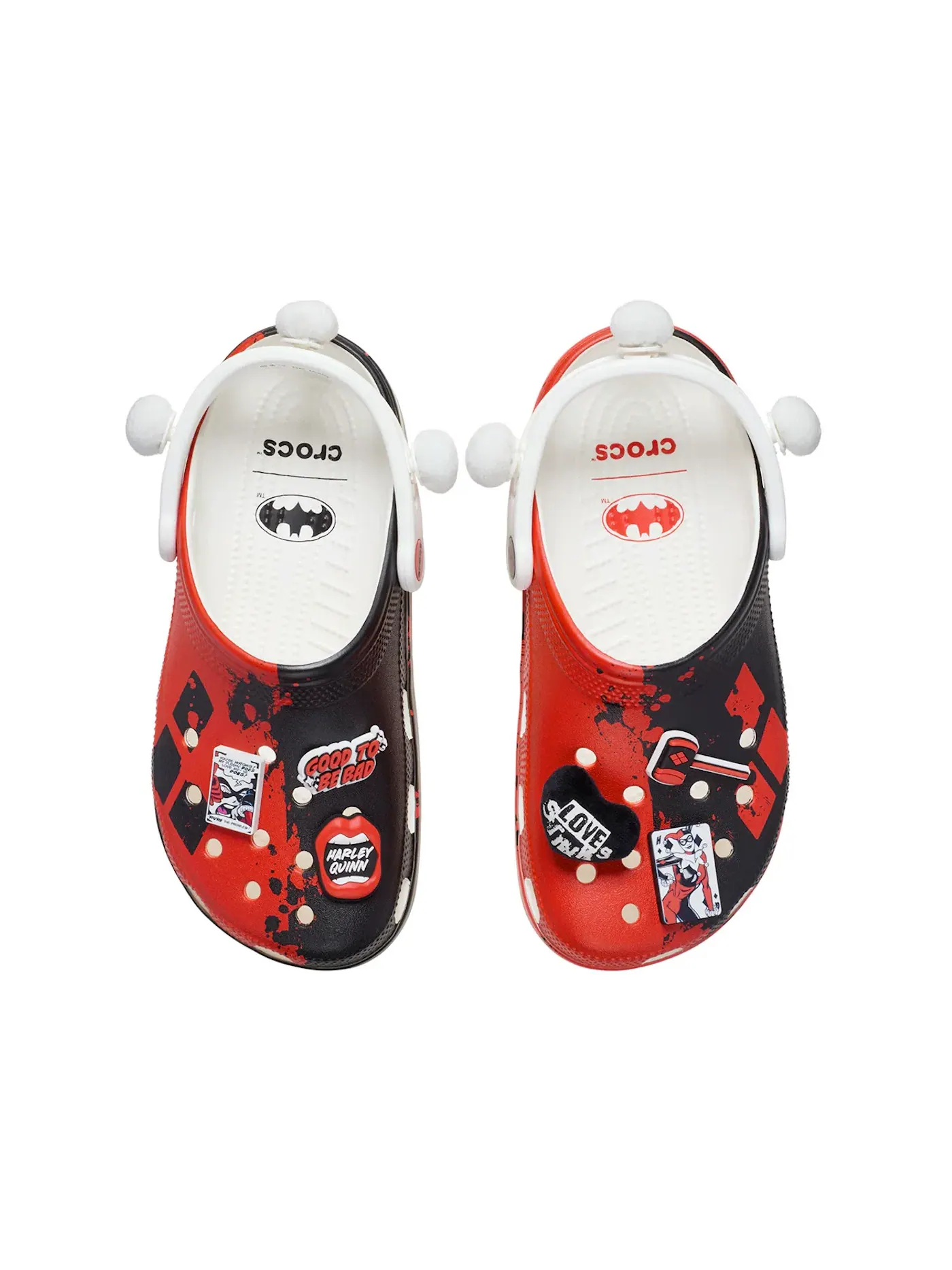 Мужские сабо-клоги Classic Clog DC Comics Harley Quinn Crocs — изображение 2 из 2, мульти