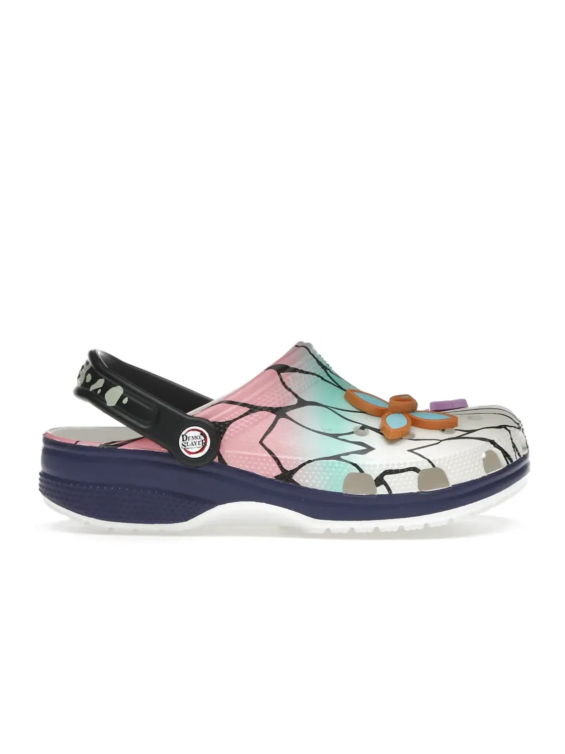 Мужские сабо-клоги Demon Slayer Shinobu Kocho Crocs — изображение 1 из 4, мульти